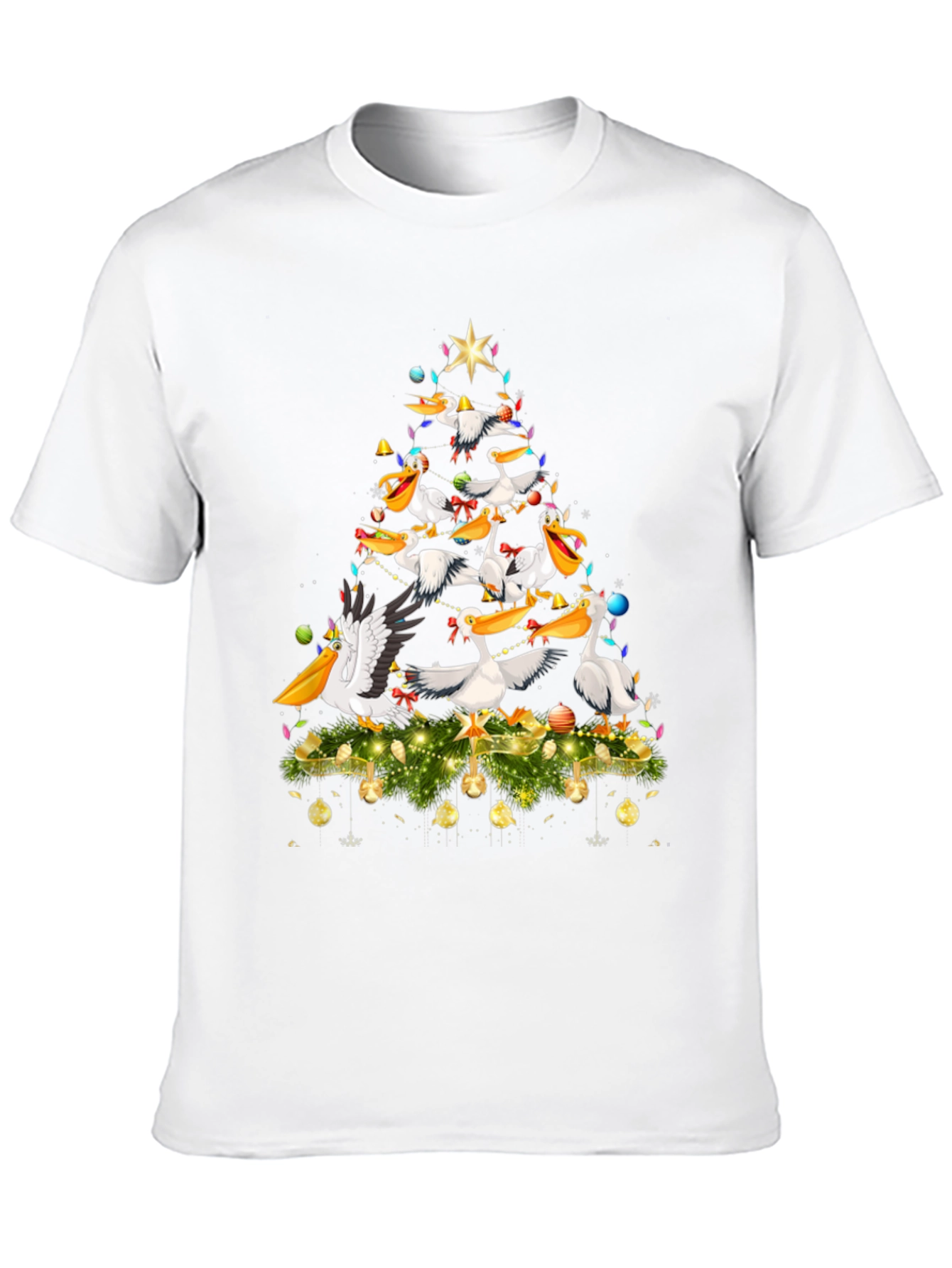 Pelican Christmas Tree Graphic Tee