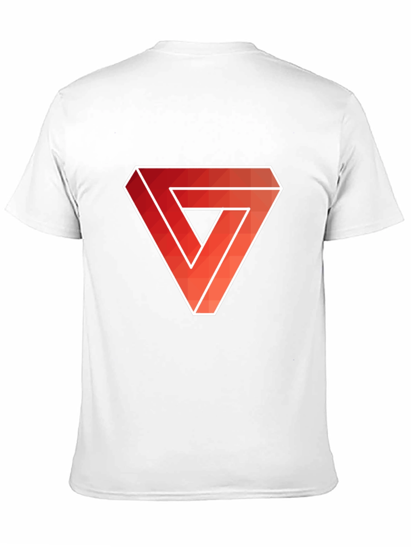 Impossible Triangle Mens Graphic Tee - Black