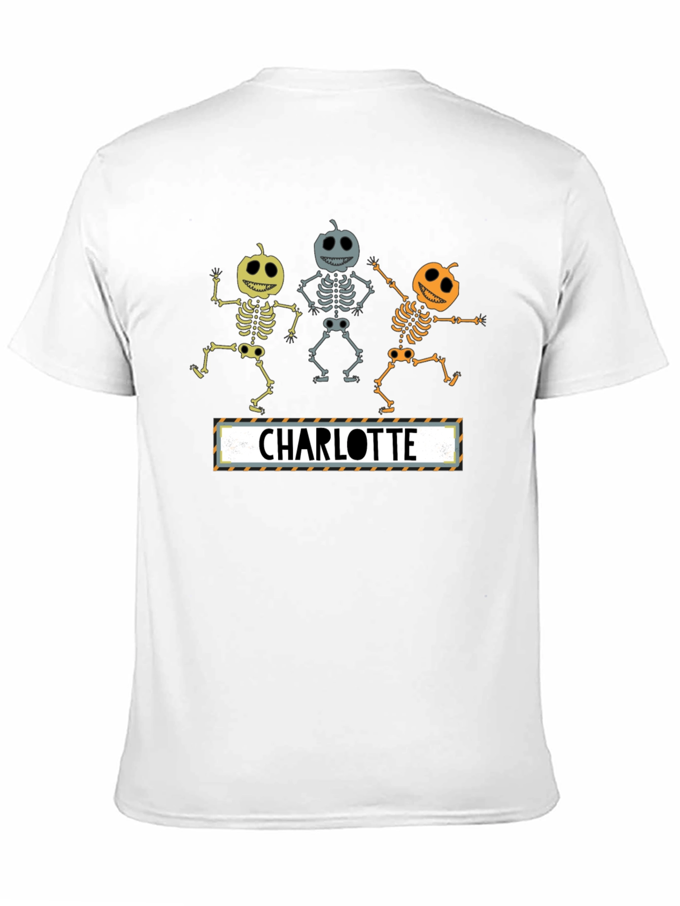 Halloween Skeleton Personalized T-Shirt