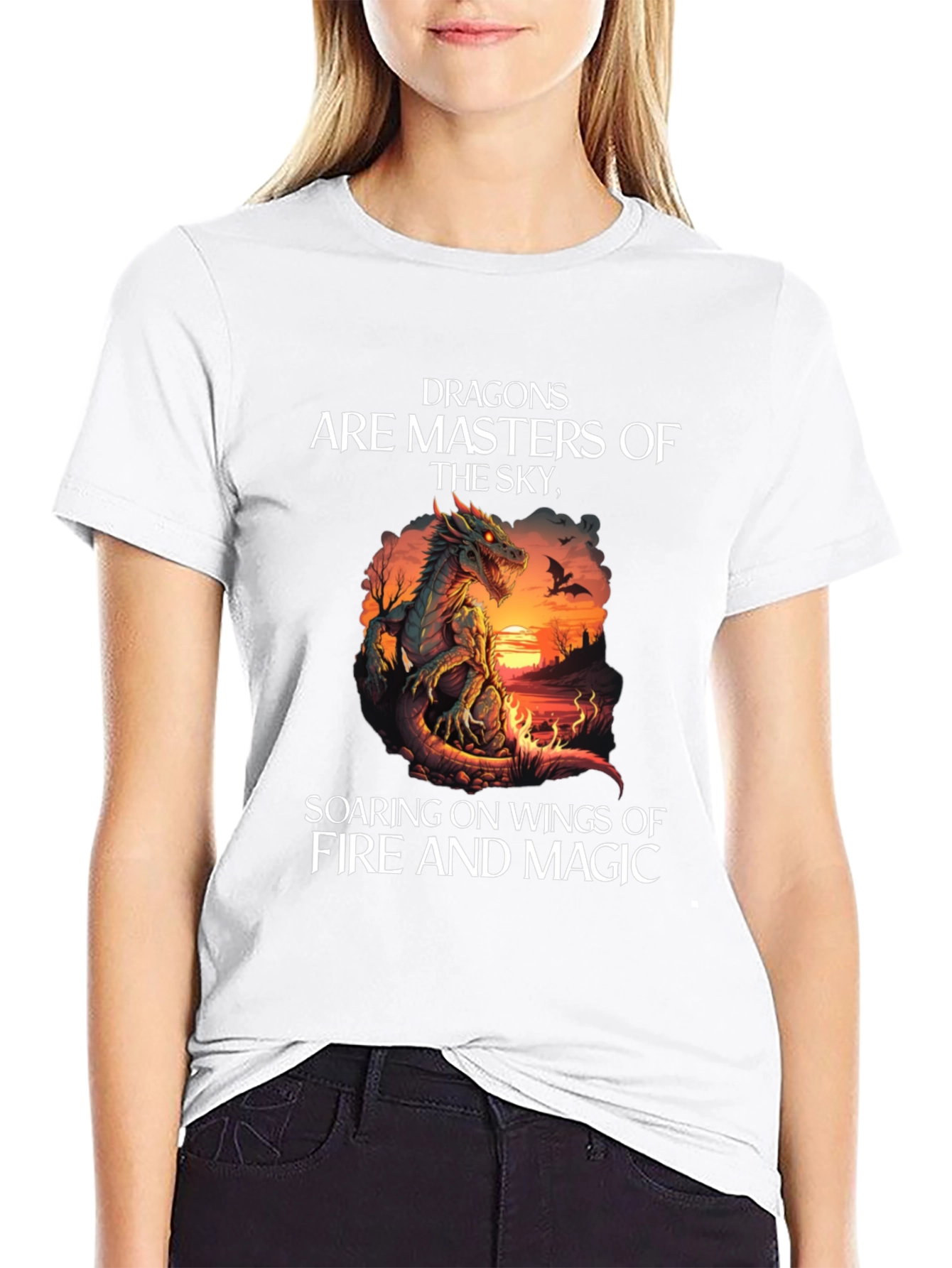 Dragon Masters of the Sky Graphic Tee