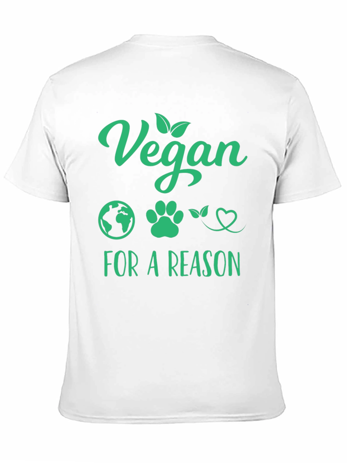 Vegan For a Reason T-Shirt - Black