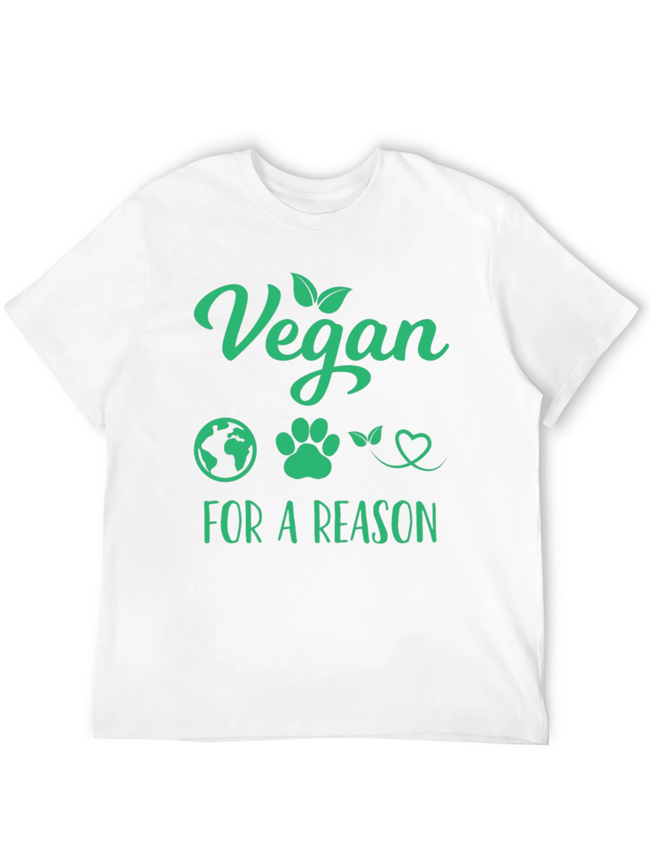 Vegan For a Reason T-Shirt - Black