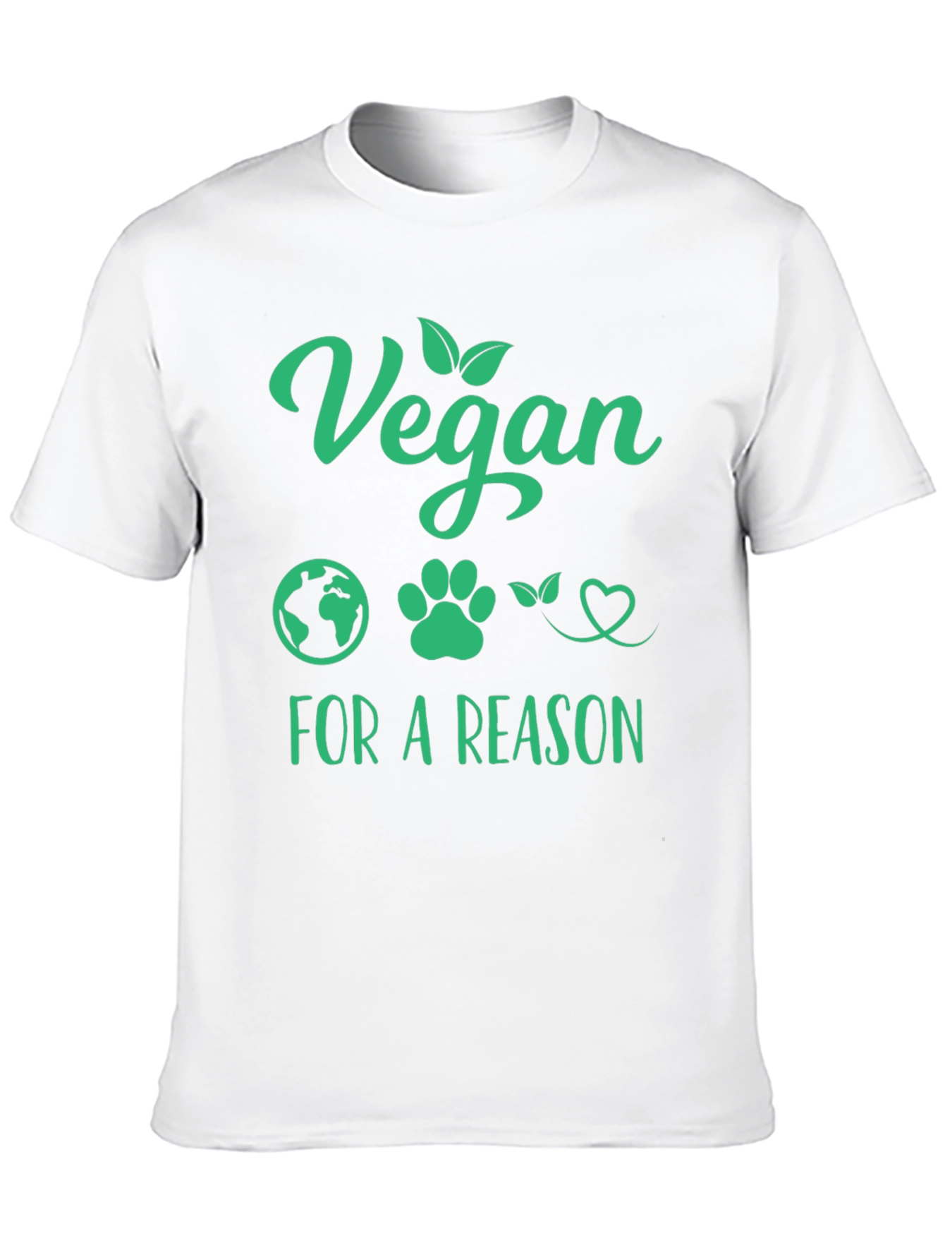 Vegan For a Reason T-Shirt - Black