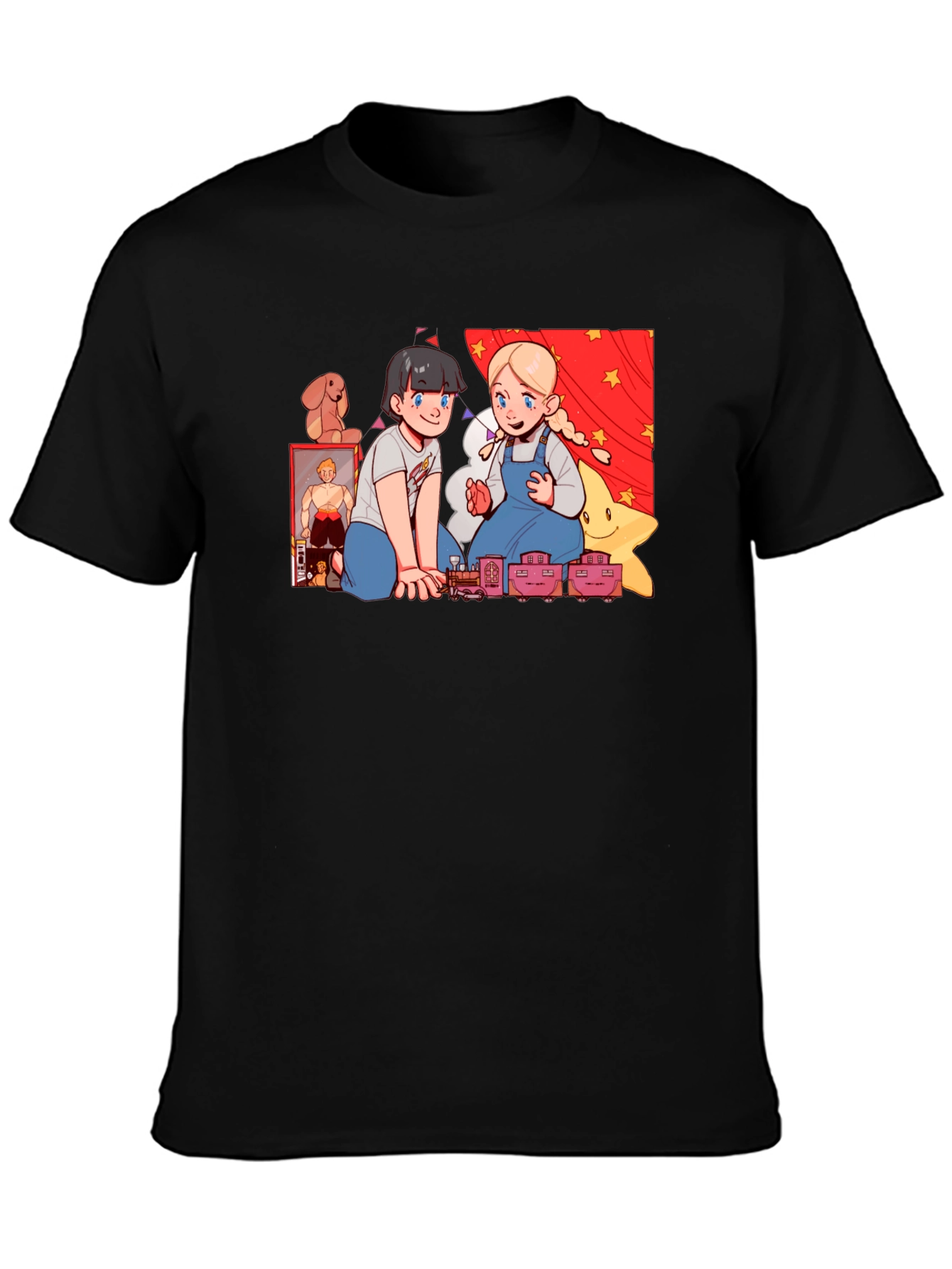 Playtime Pals Graphic Tee - Soft & Stylish