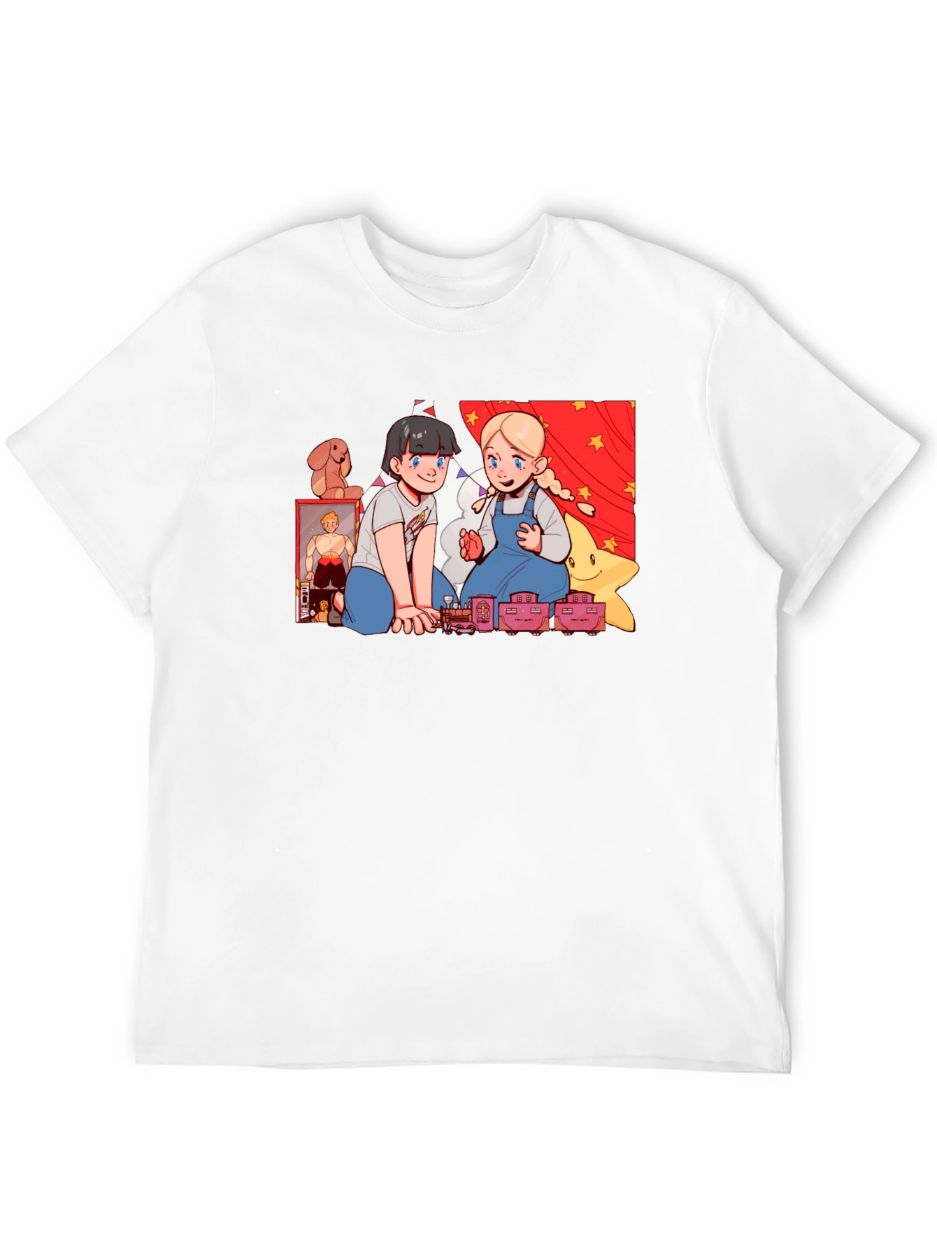 Playtime Pals Graphic Tee - Soft & Stylish