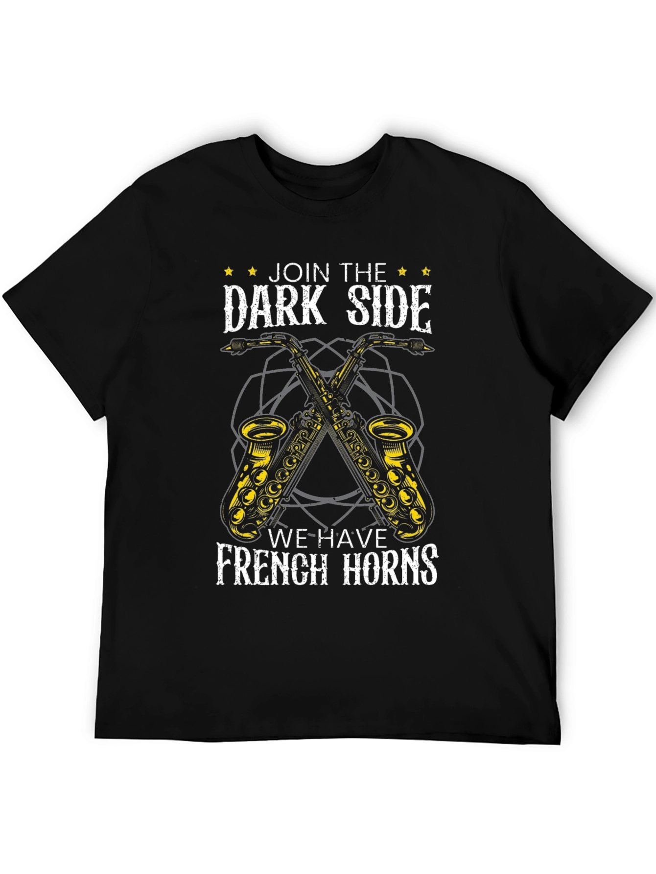 Dark Side French Horns Graphic Tee