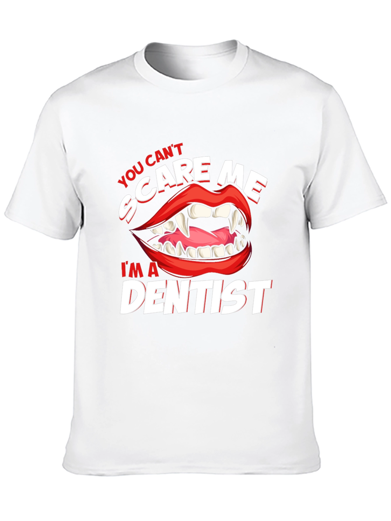 Dentist Scare Me T-Shirt: Halloween Doctor Tee