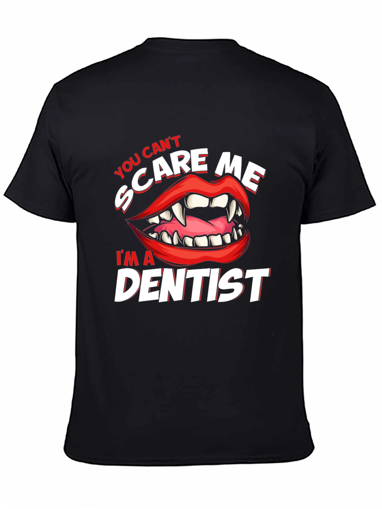 Dentist Scare Me T-Shirt: Halloween Doctor Tee