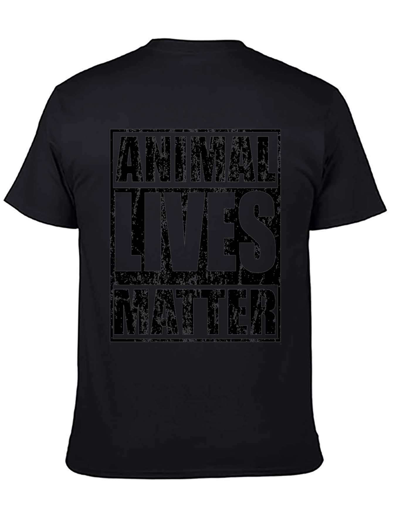 Animal Lives Matter Black T-Shirt