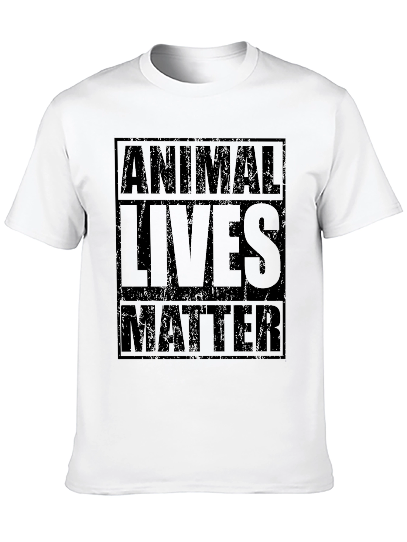 Animal Lives Matter Black T-Shirt