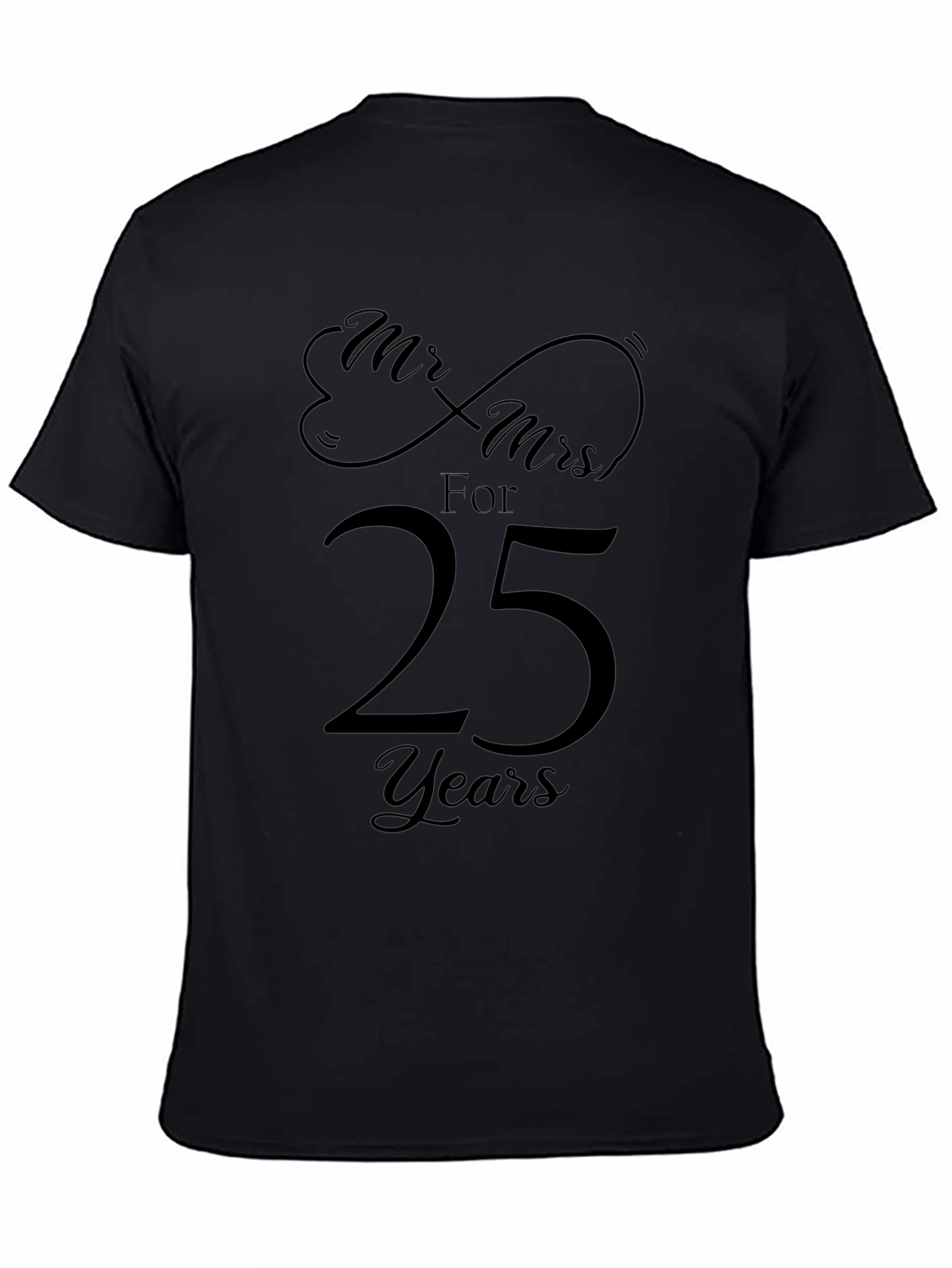 Mr. & Mrs. 25 Years Anniversary T-Shirt