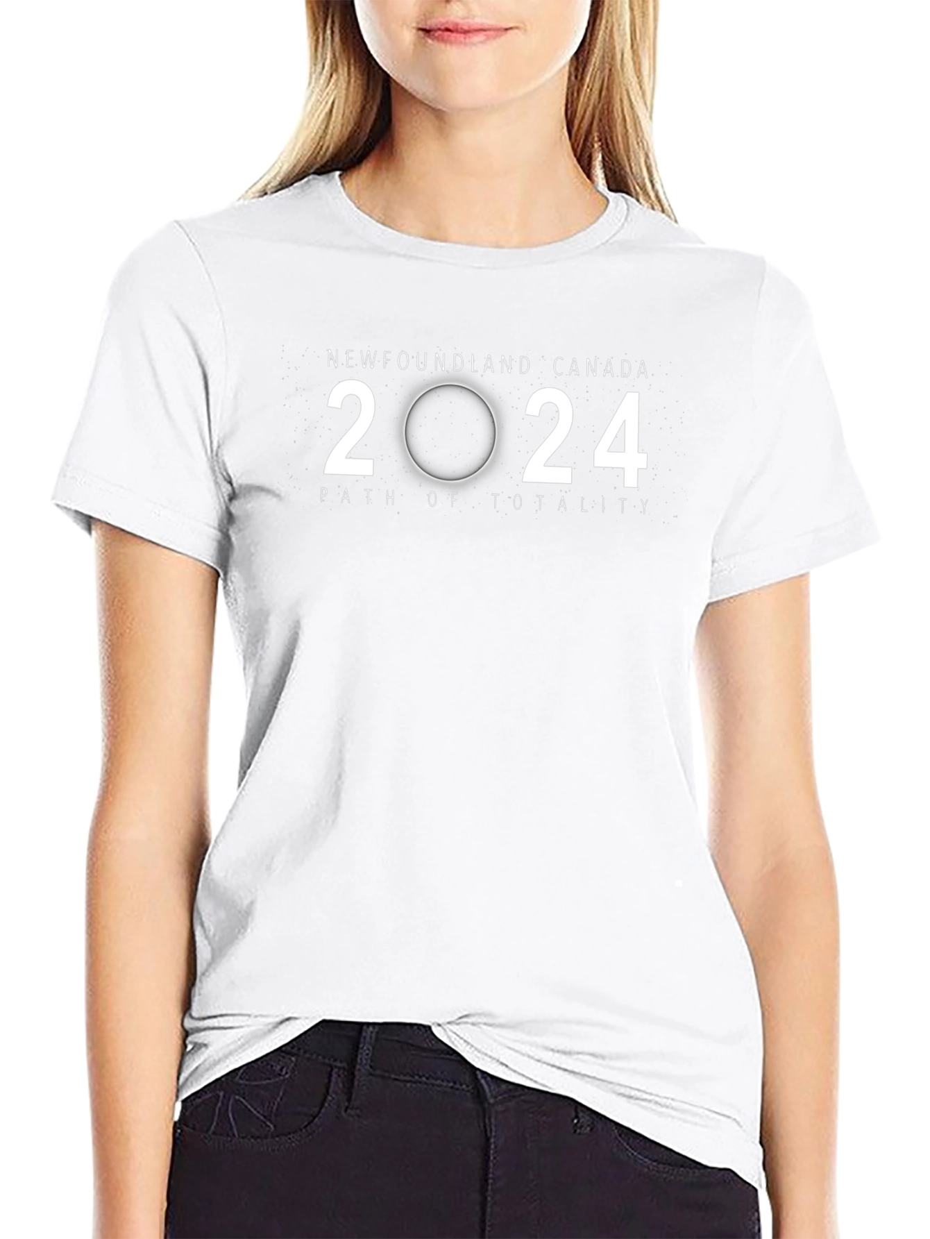 Newfoundland Canada Eclipse 2024 Totality T-Shirt