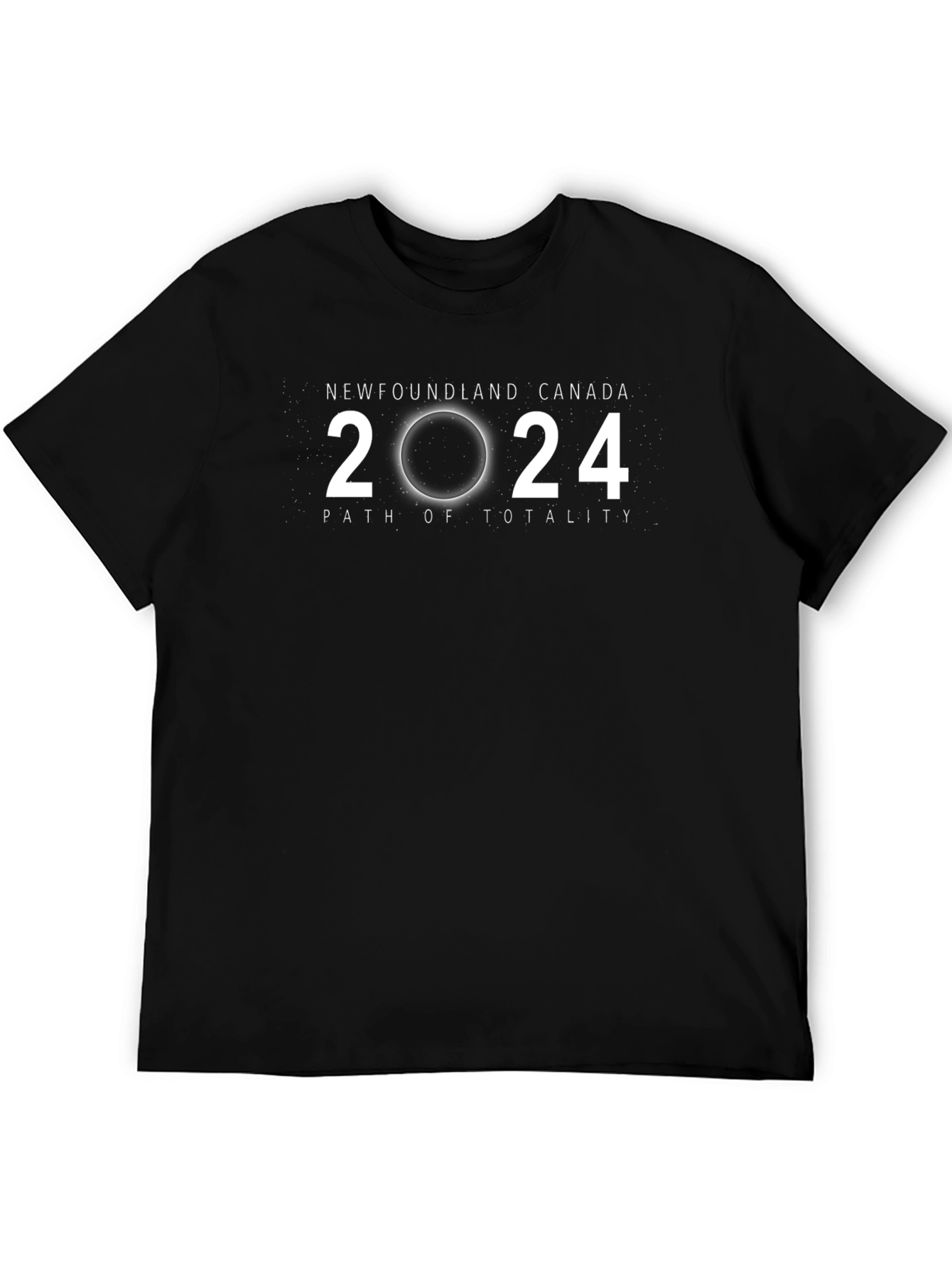 Newfoundland Canada Eclipse 2024 Totality T-Shirt