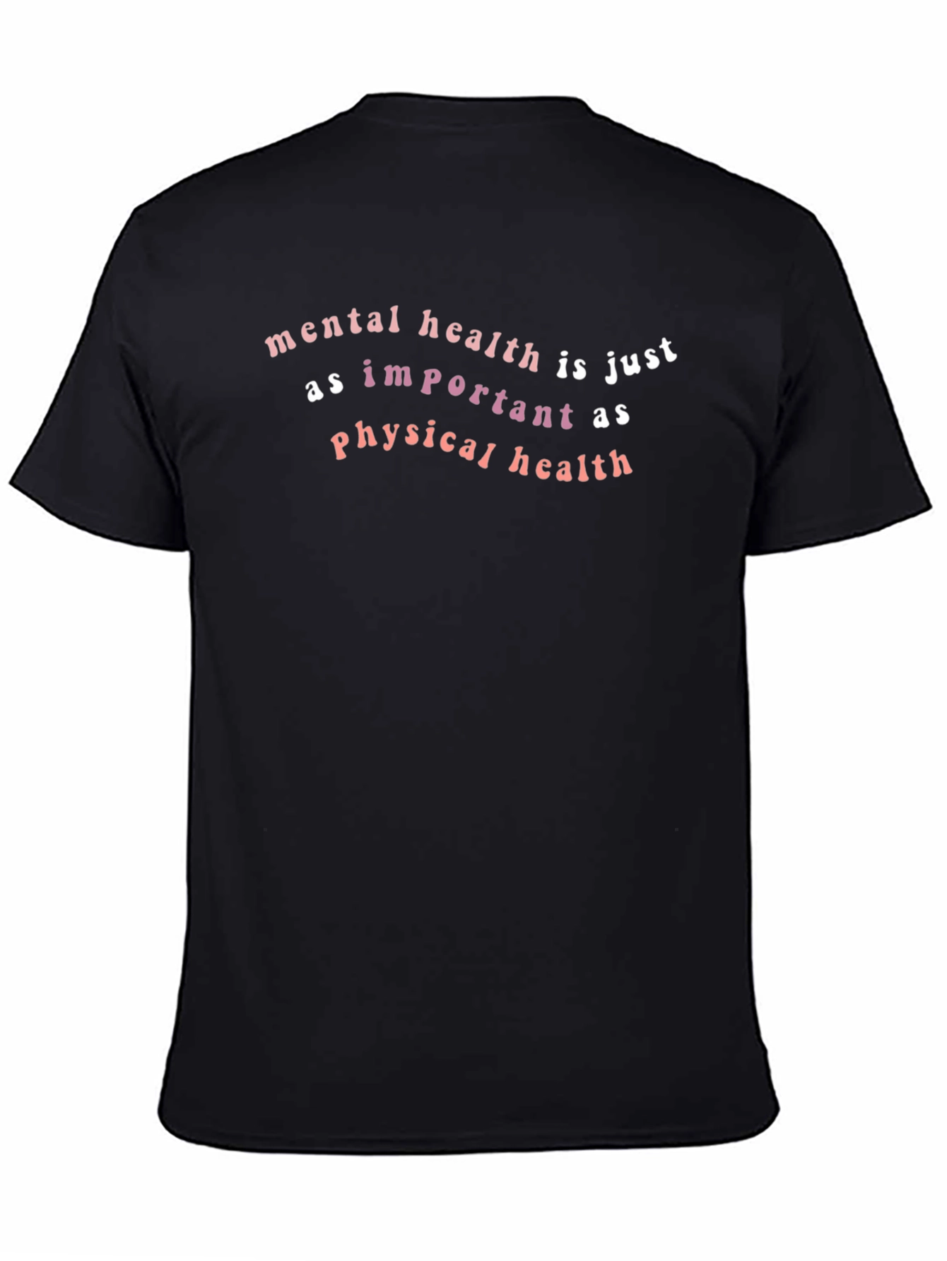Mental Health Awareness T-Shirt - Black