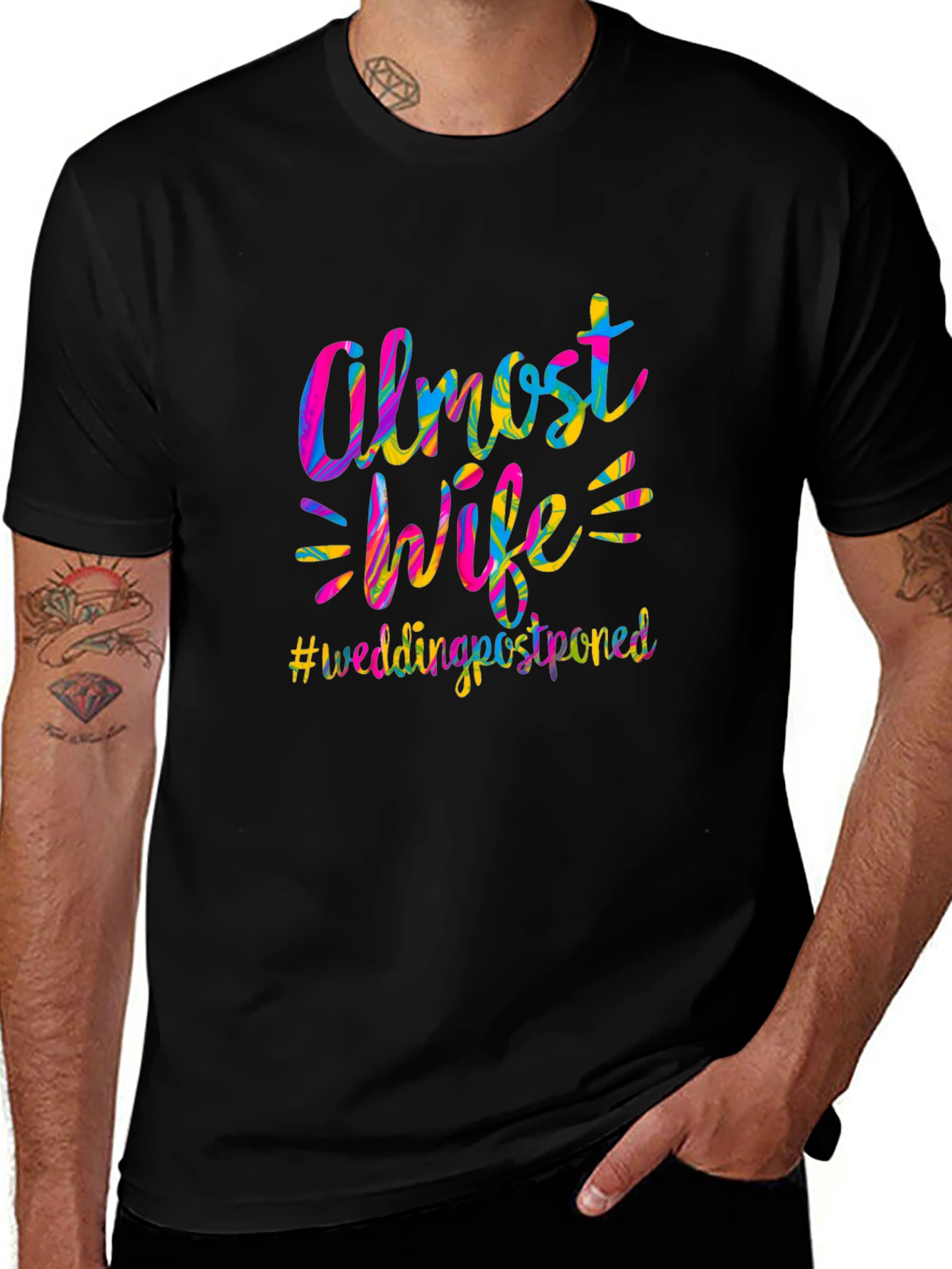 Almost Wife Wedding Postponed T-Shirt