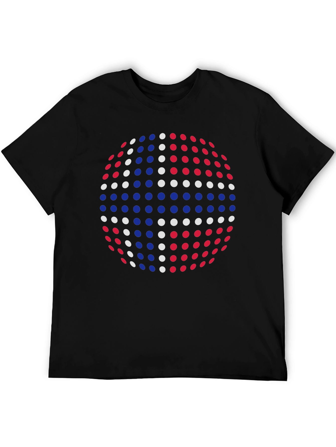 Retro Dot Sphere Graphic T-Shirt