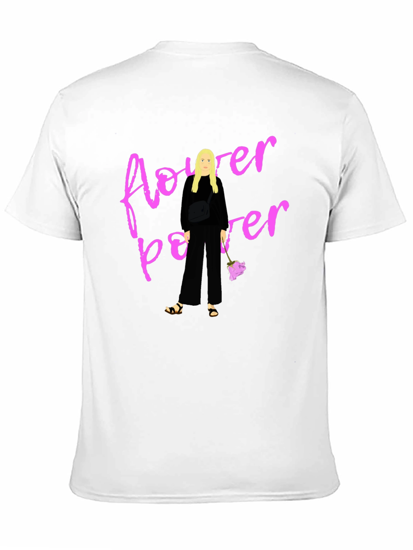 Flower Power Graphic Tee - Stylish Streetwear