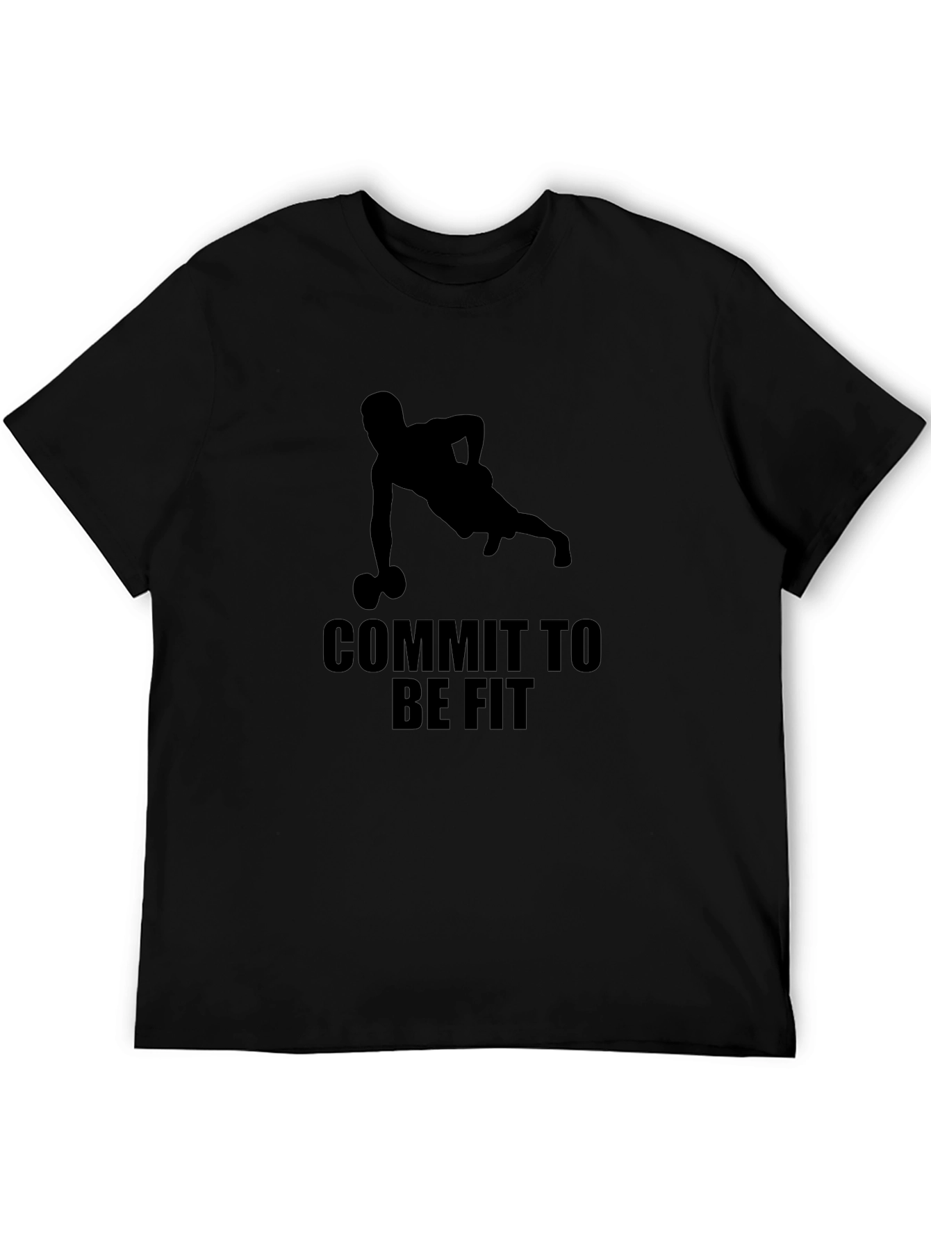 Commit to Be Fit - Mens Graphic Tee