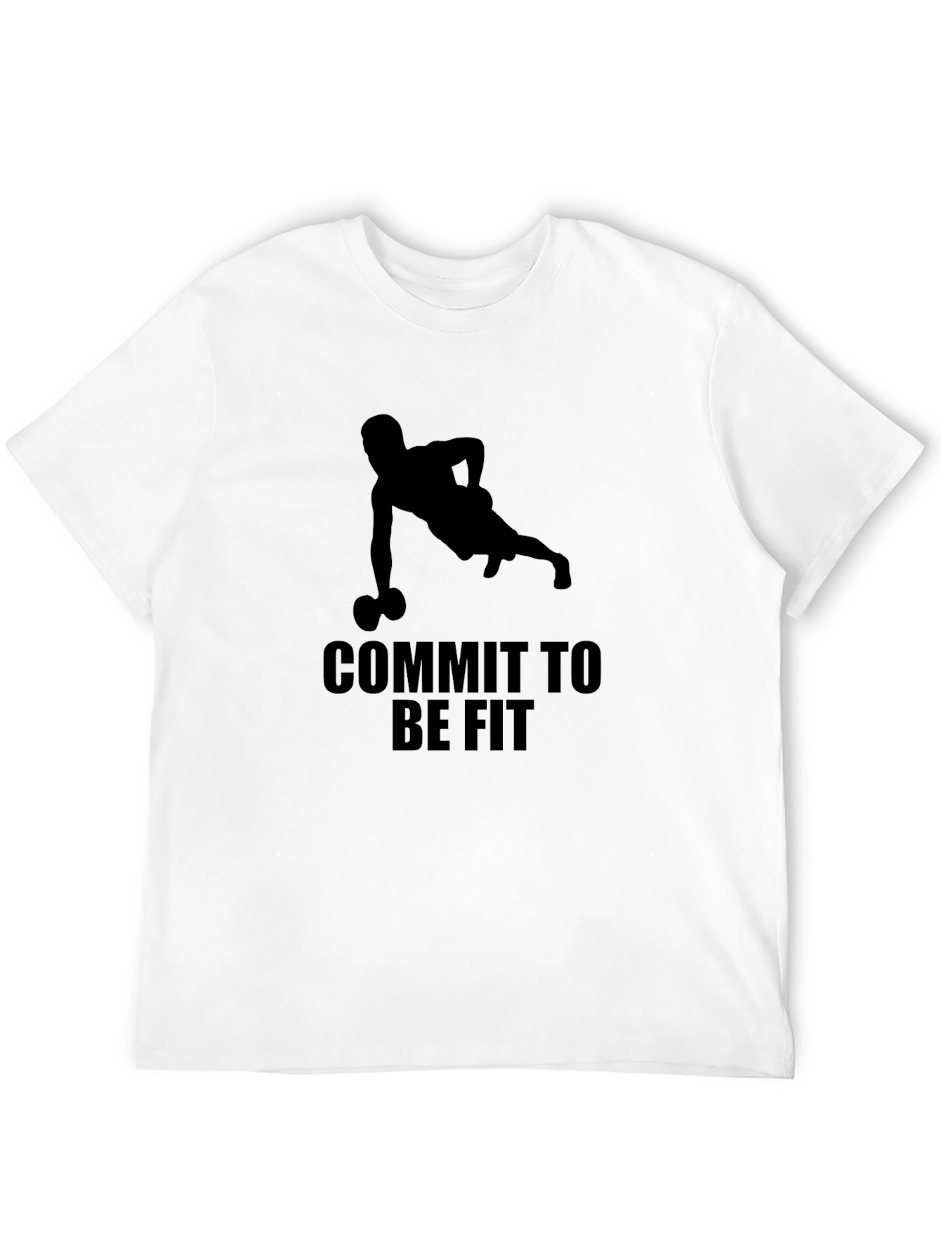 Commit to Be Fit - Mens Graphic Tee
