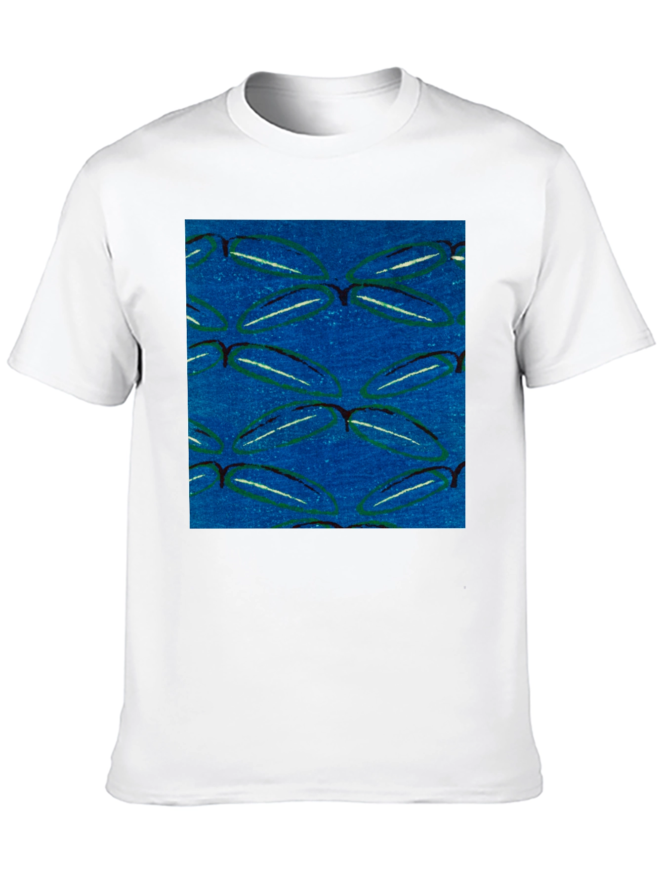 Abstract Pattern Tee - Modern Graphic Print Shirt