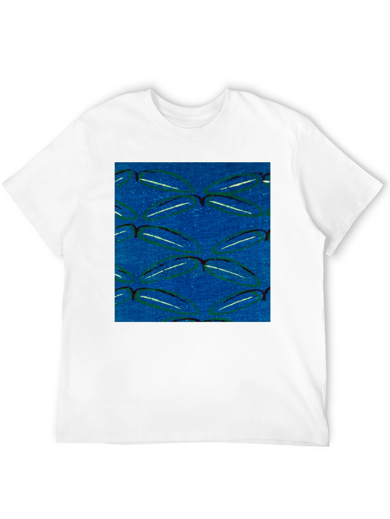 Abstract Pattern Tee - Modern Graphic Print Shirt