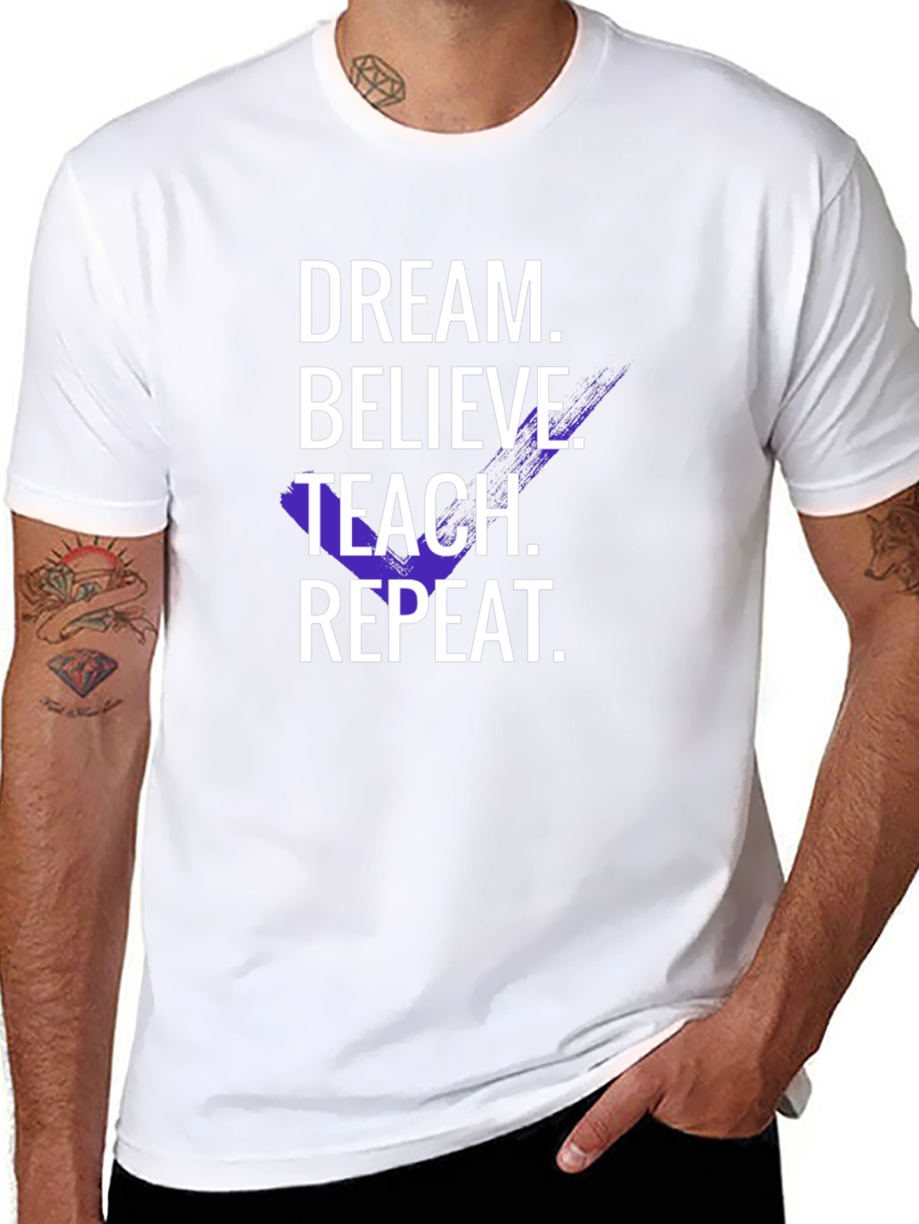 Dream Believe Teach Repeat T-Shirt