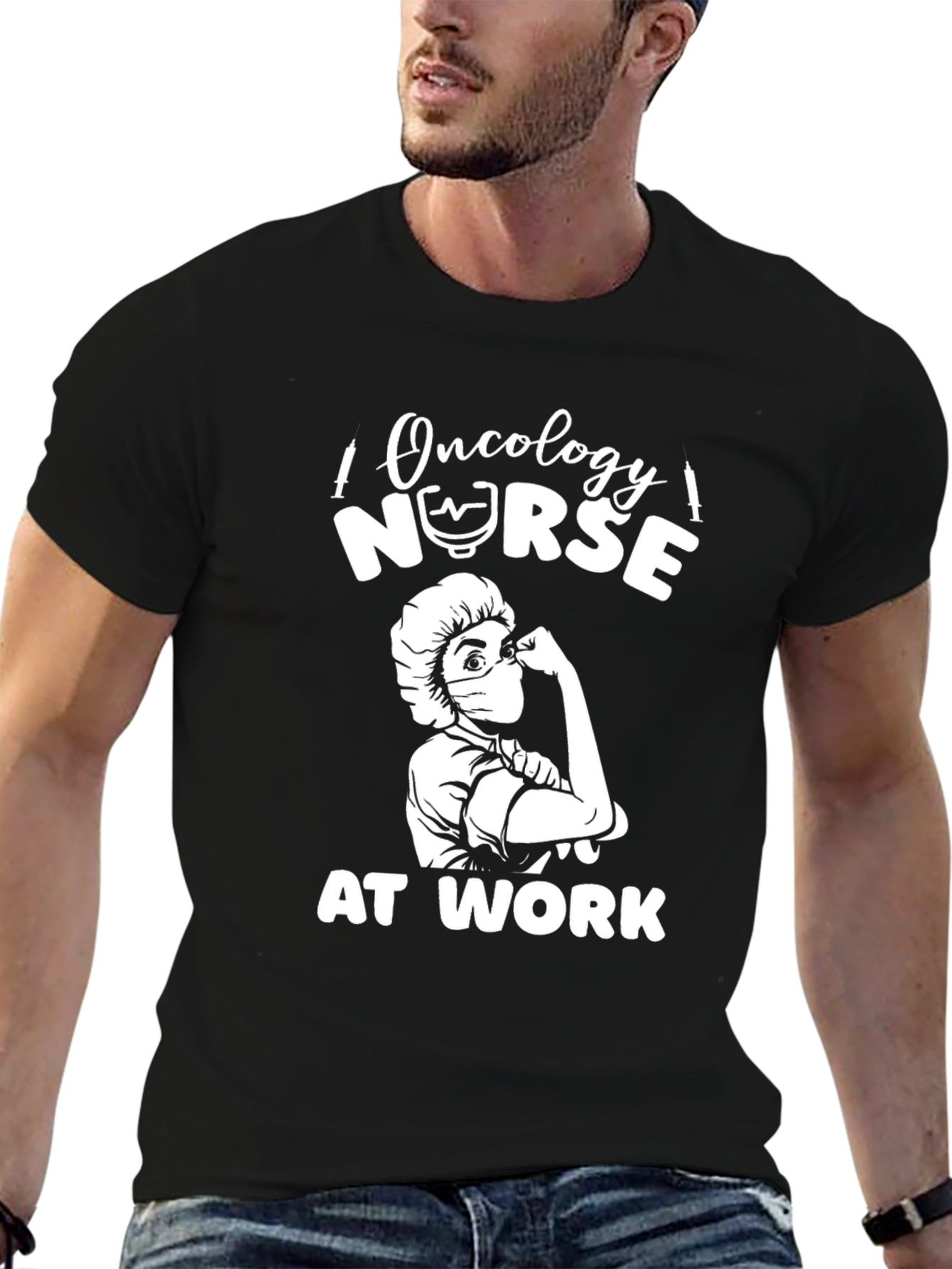 Oncology Nurse At Work T-Shirt