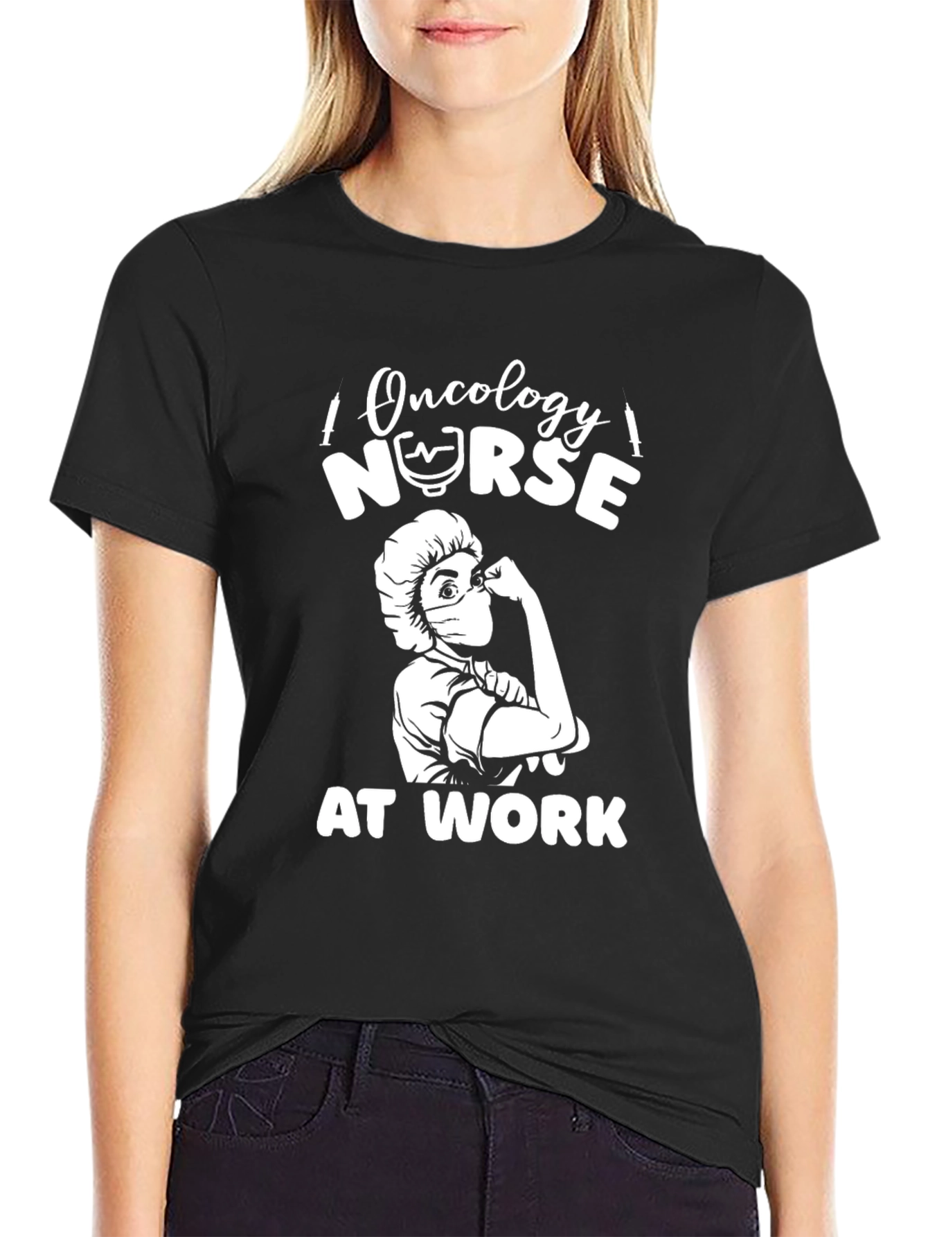 Oncology Nurse At Work T-Shirt