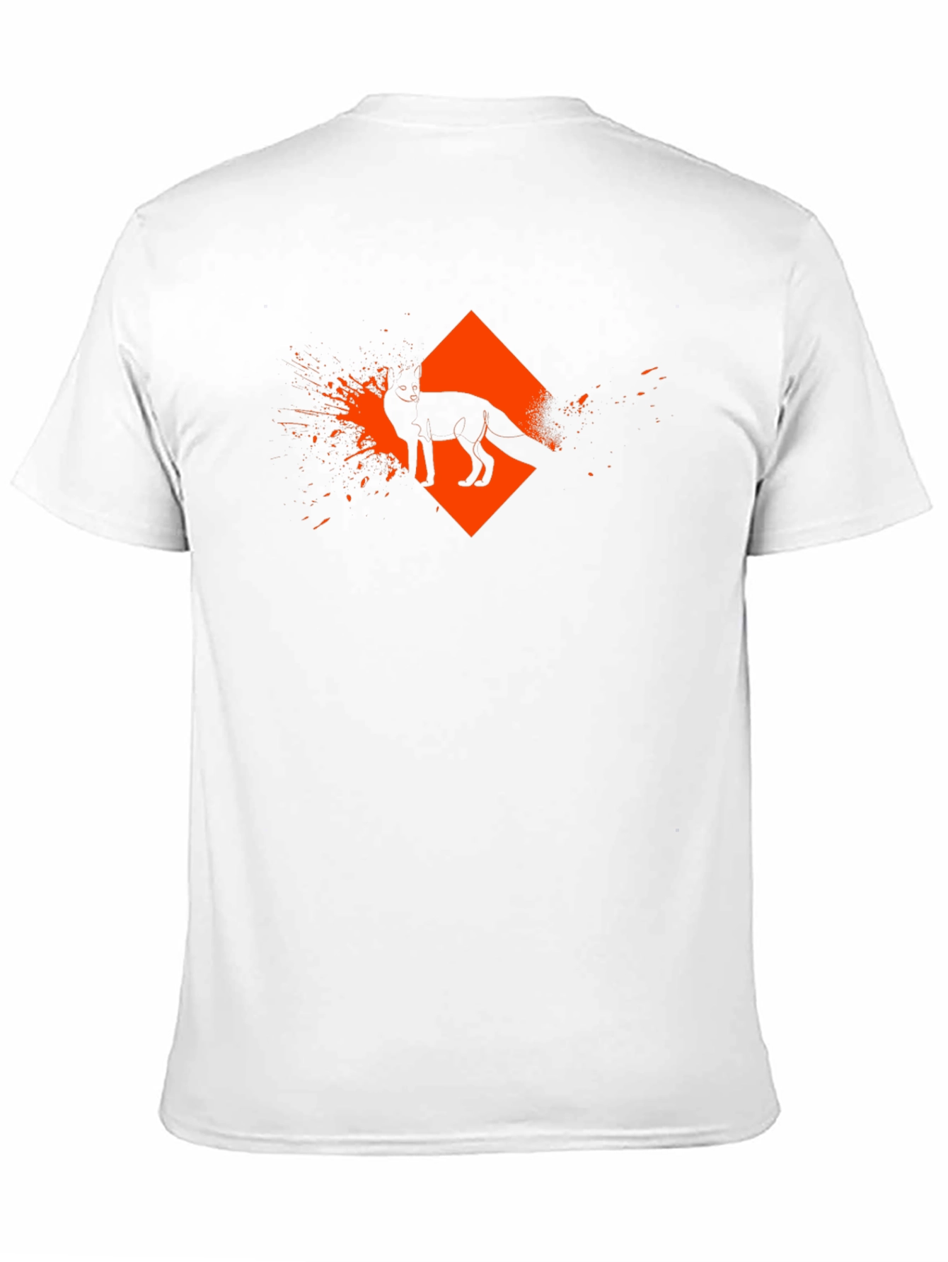 Urban Fox Graphic Tee - Mens Black T-Shirt