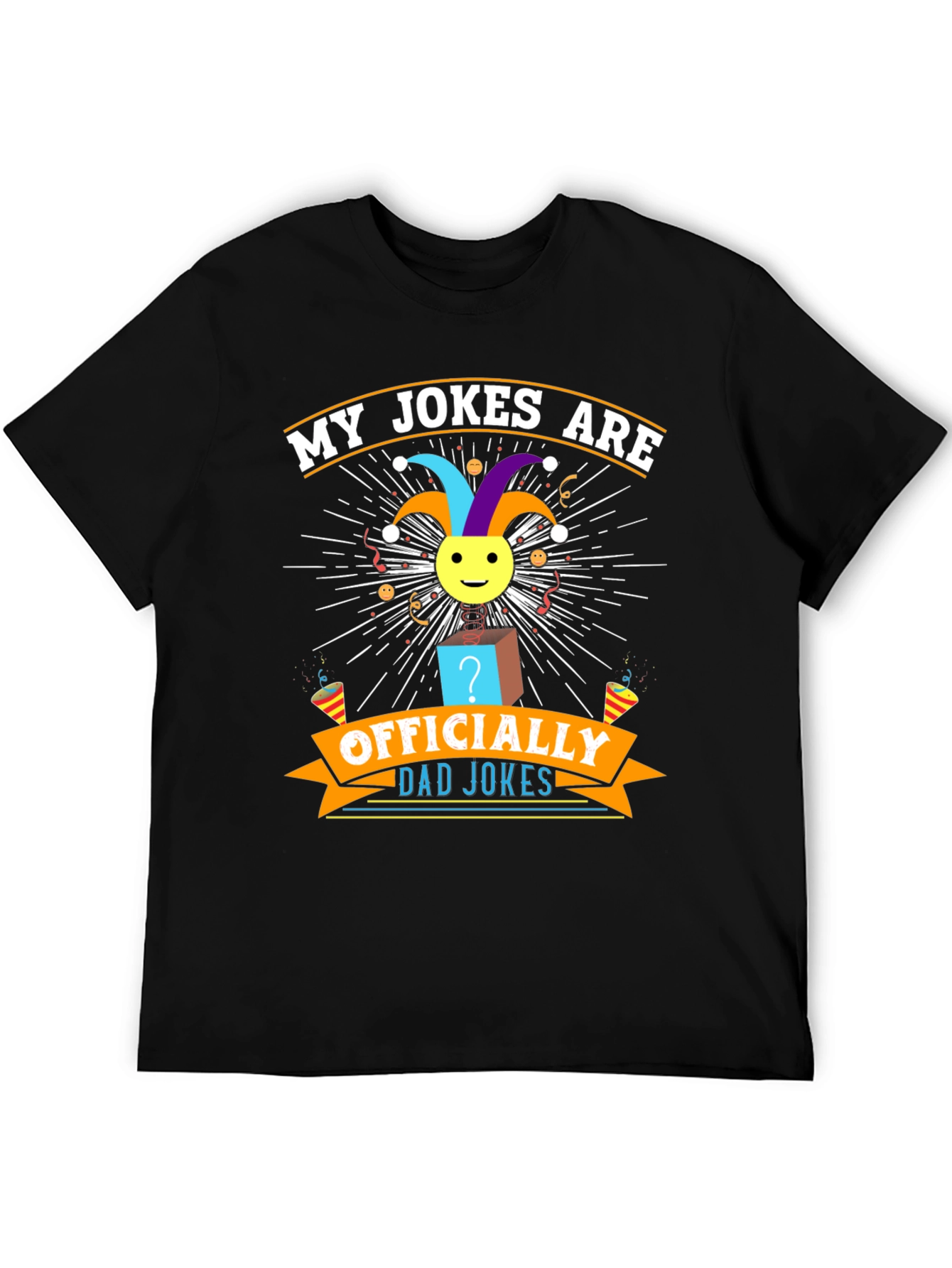 Officially Dad Jokes T-Shirt - Funny Humor Tee