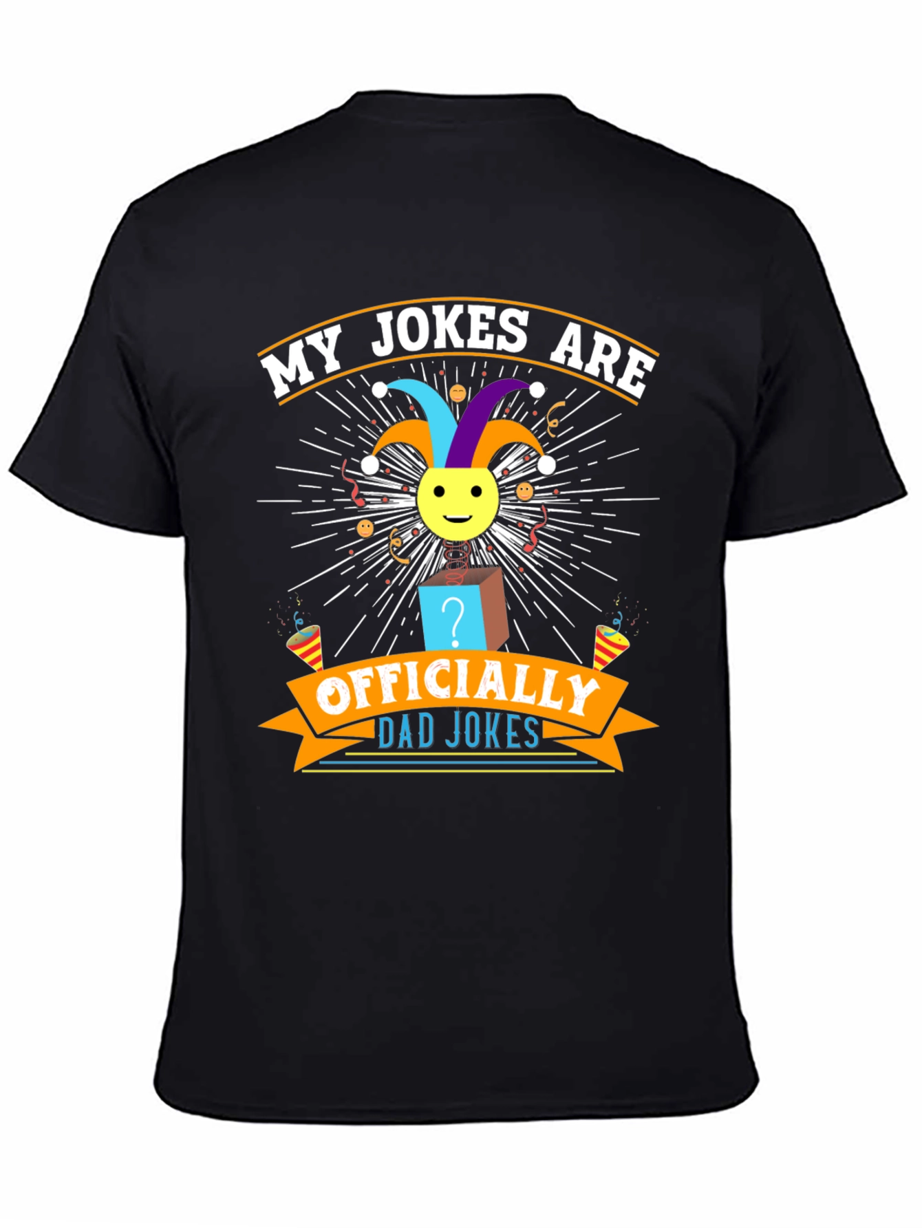 Officially Dad Jokes T-Shirt - Funny Humor Tee