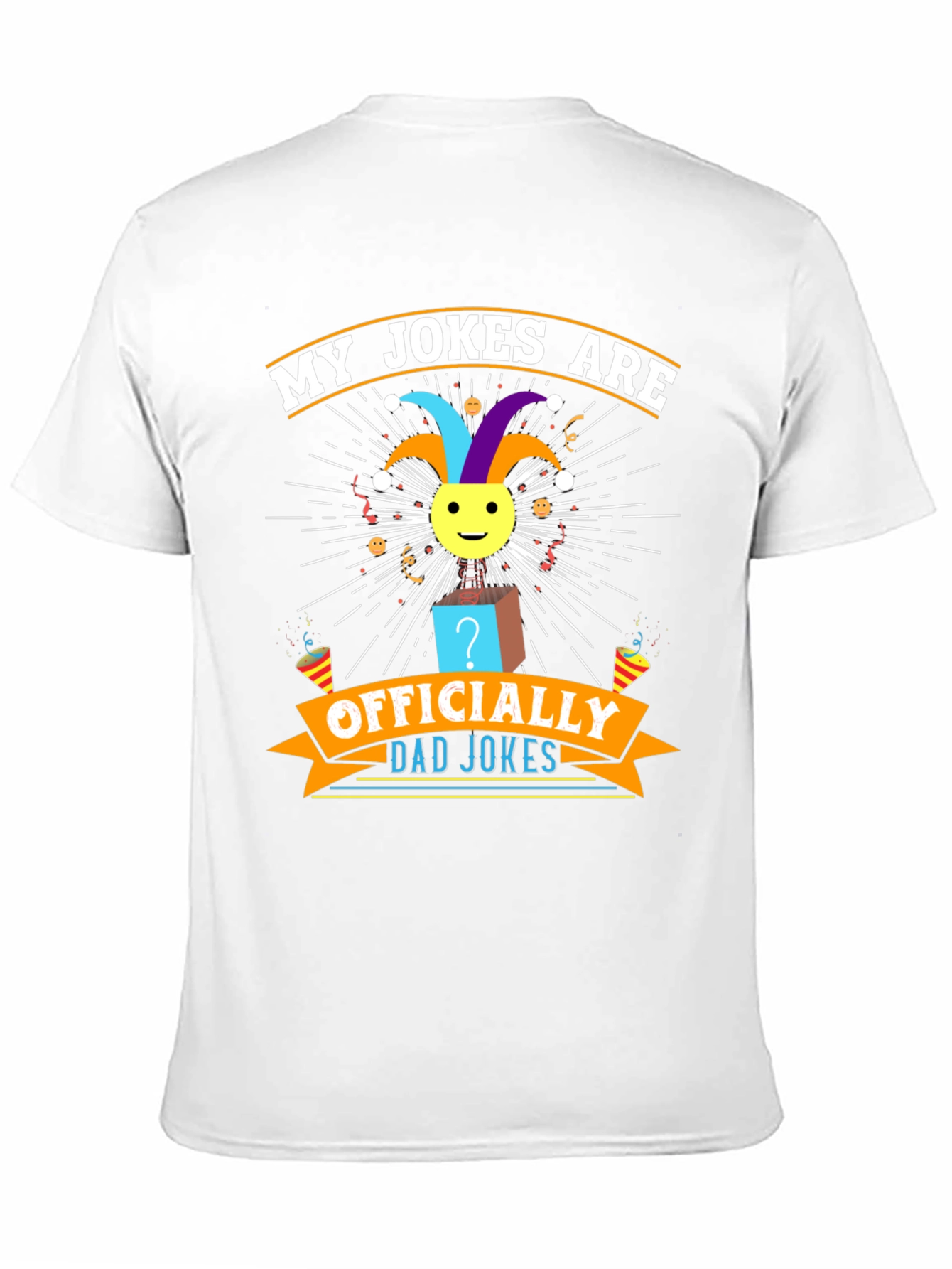 Officially Dad Jokes T-Shirt - Funny Humor Tee