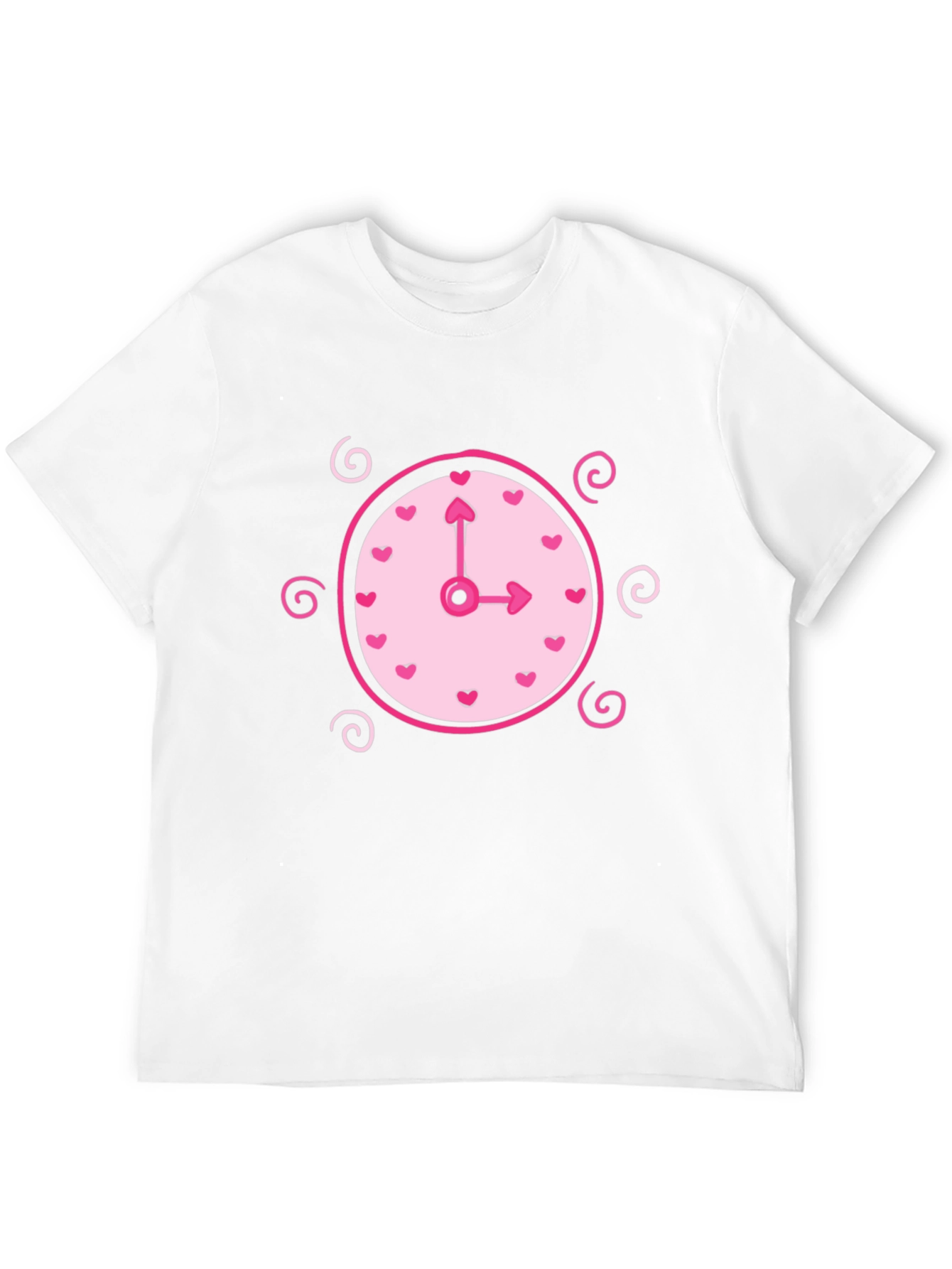 Whimsical Clock Heart T-Shirt