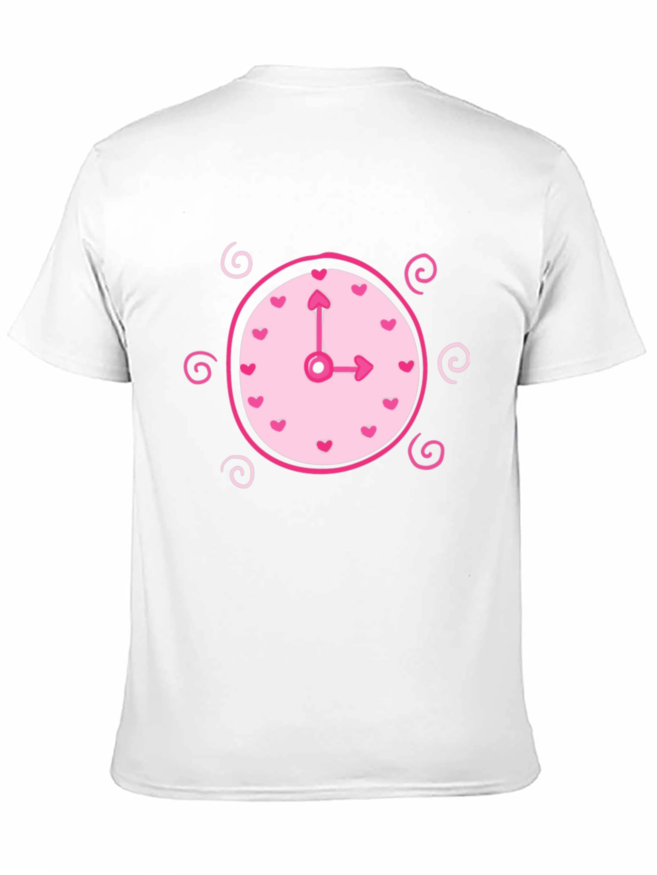Whimsical Clock Heart T-Shirt