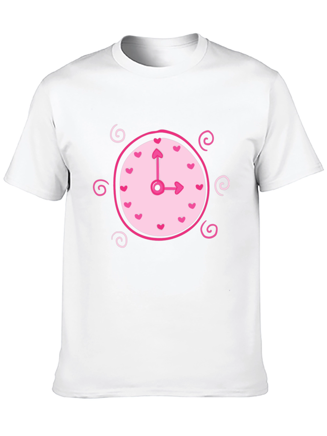 Whimsical Clock Heart T-Shirt