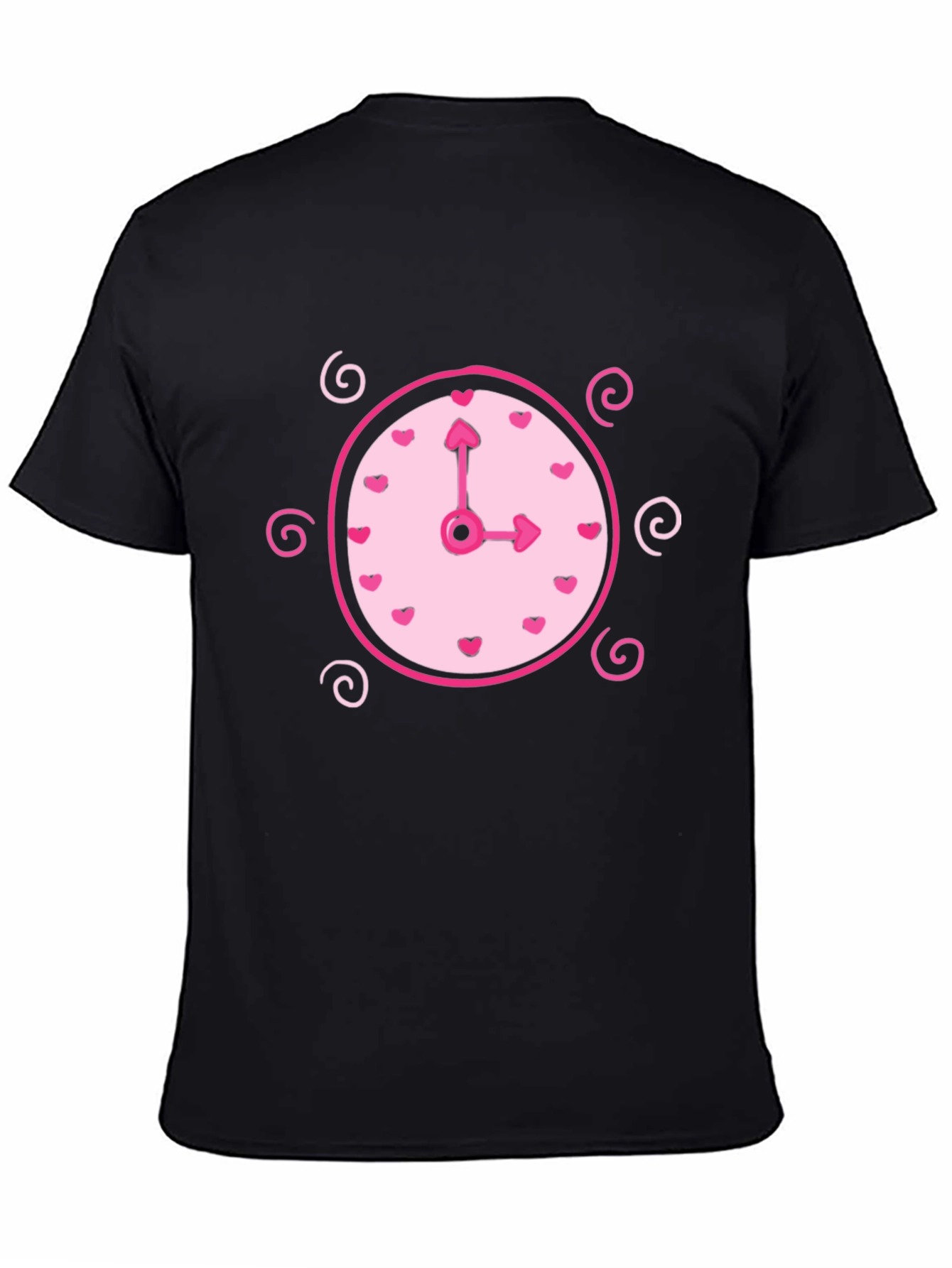 Whimsical Clock Heart T-Shirt