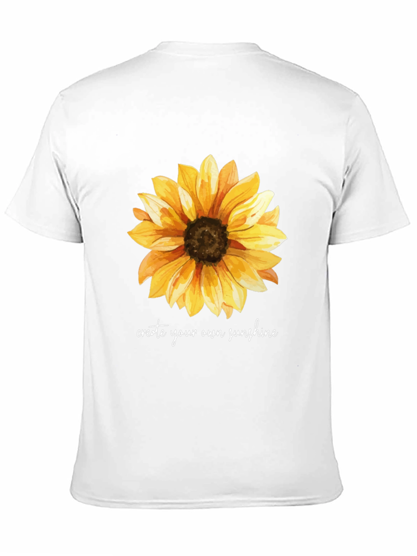 Sunflower Graphic T-Shirt - Create Your Own Sunshine