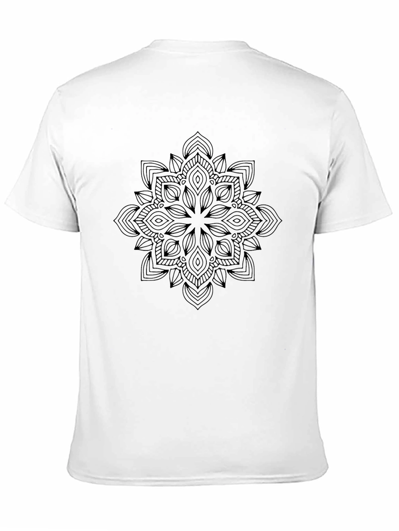 Mandala Black T-Shirt - Stylish Graphic Tee