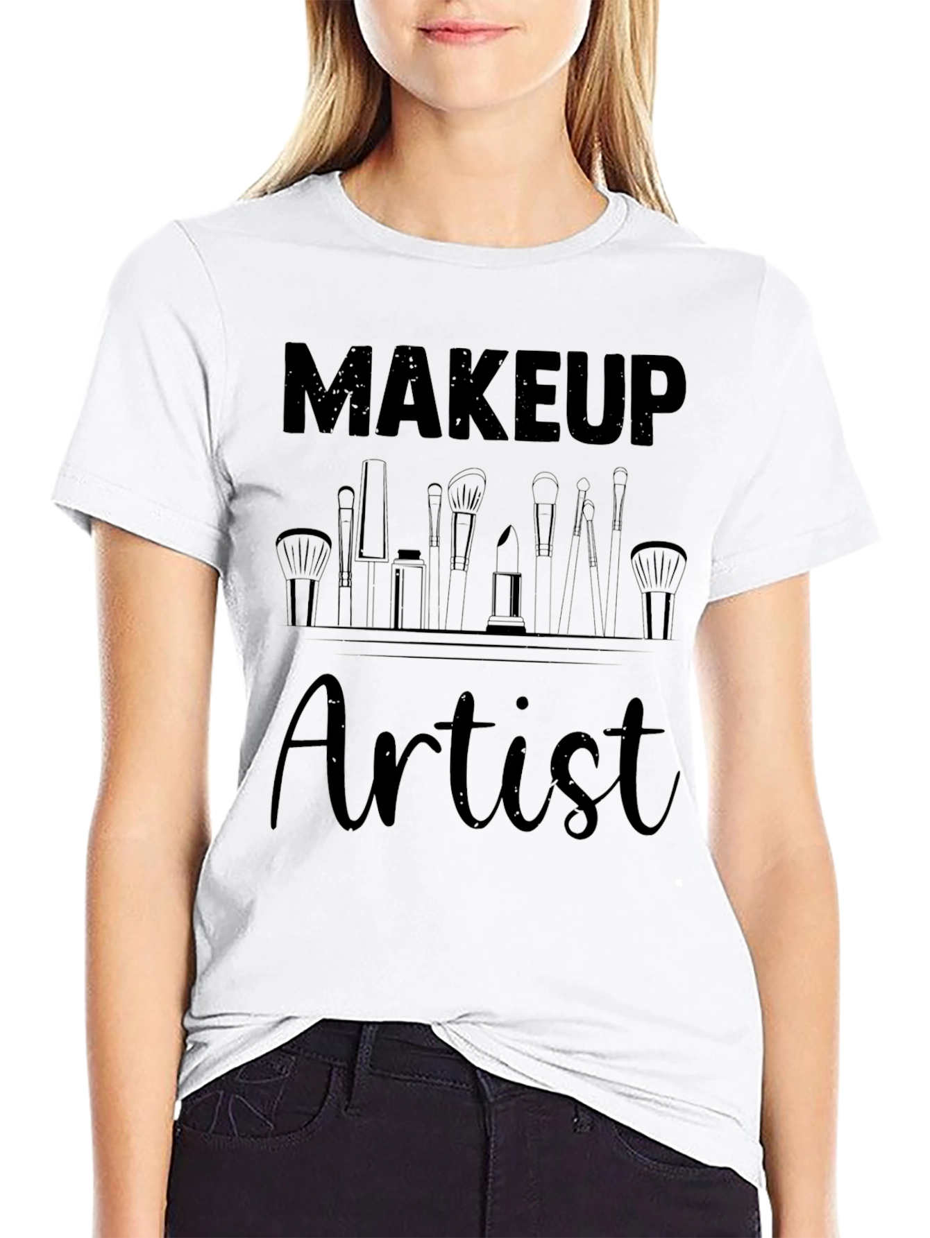Makeup Artist T-Shirt - Black