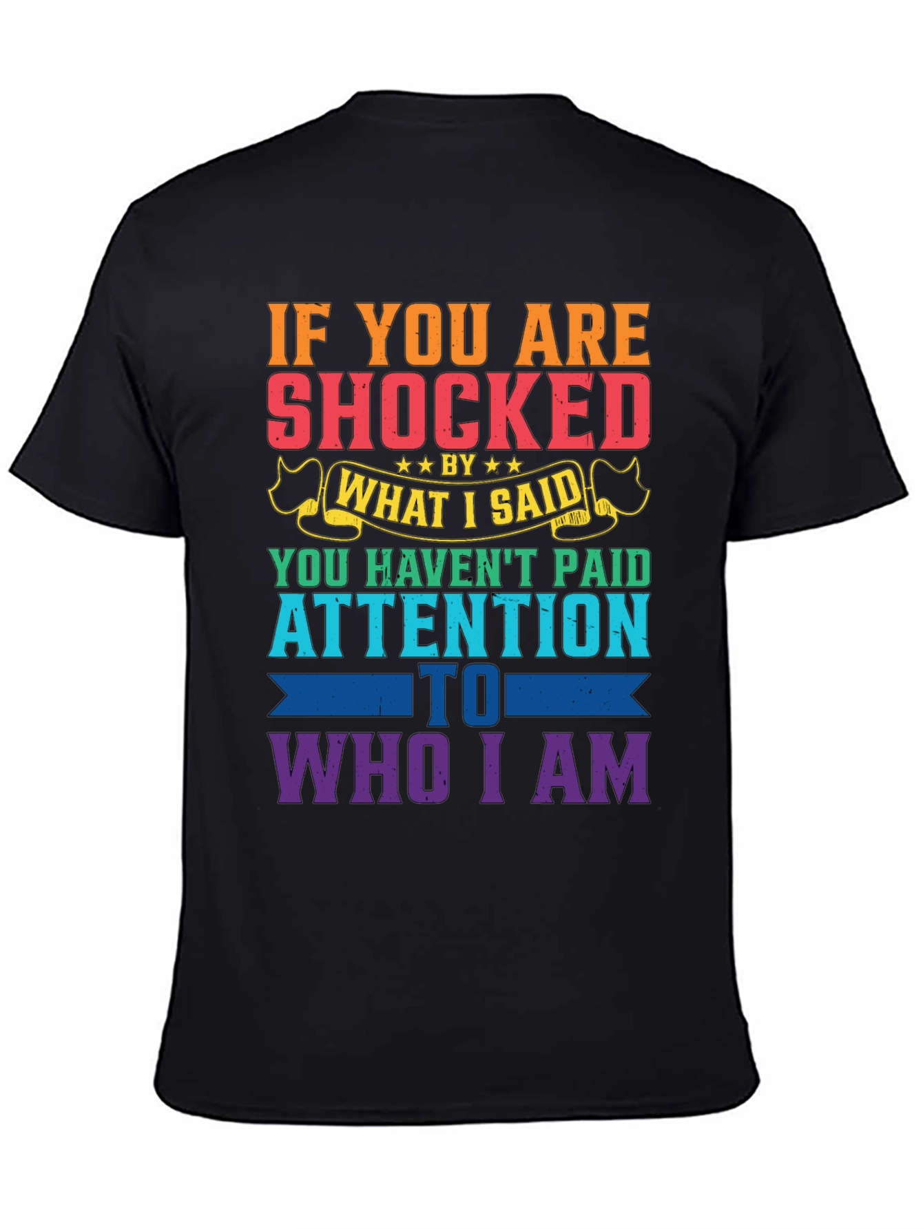 Shocked By What I Said Mens Graphic Tee