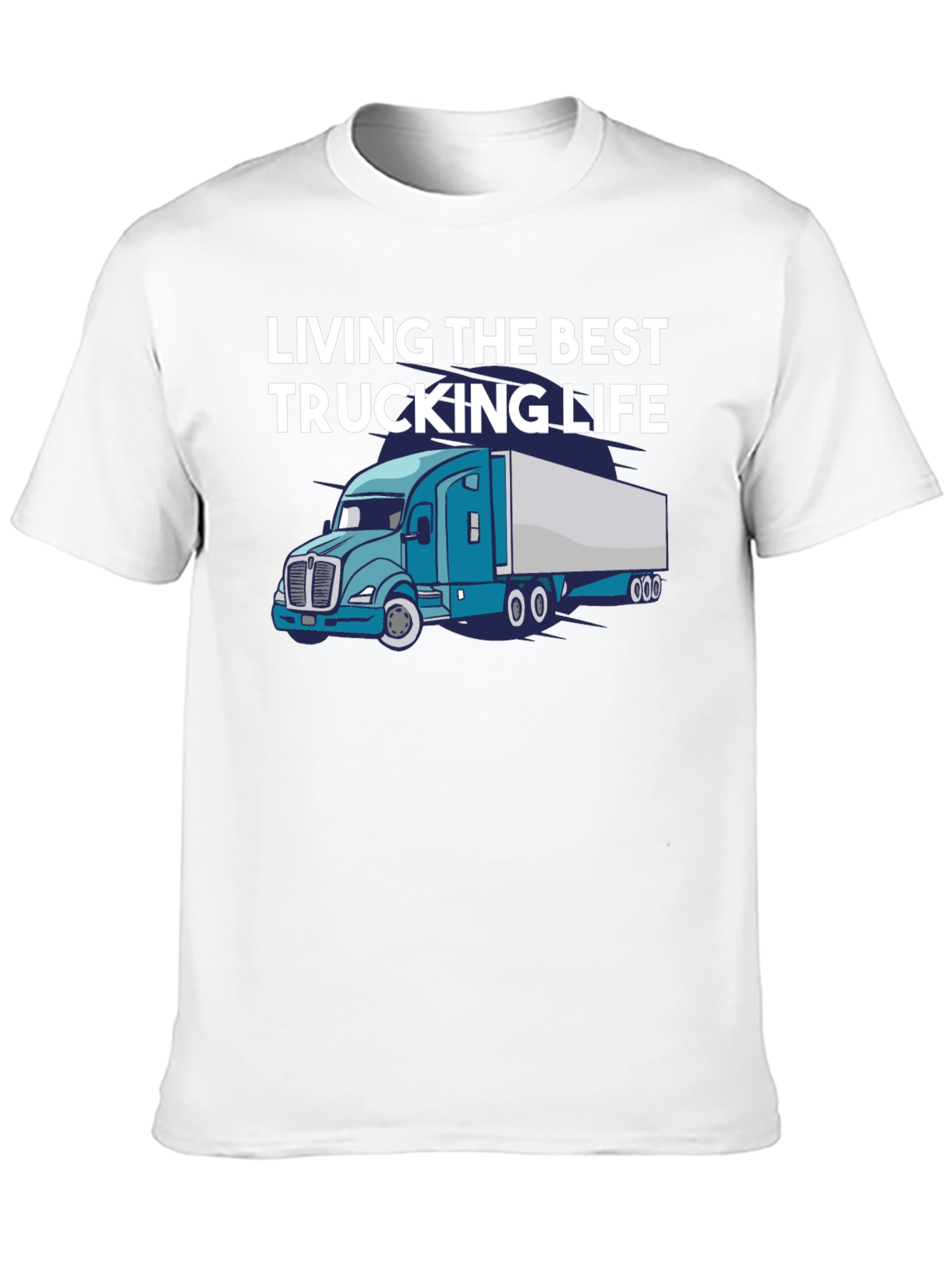 Living the Best Trucking Life Tee