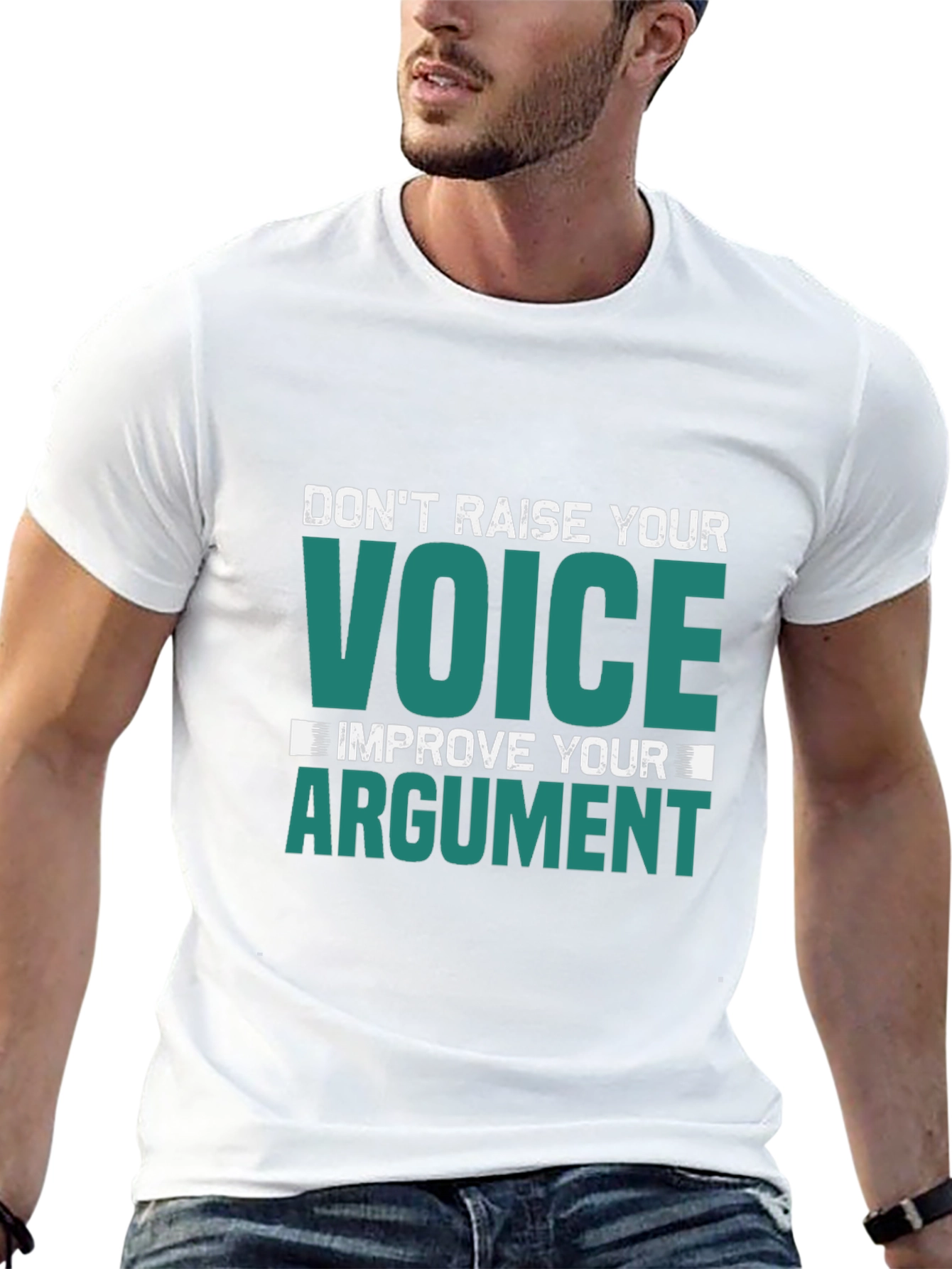 Dont Raise Your Voice Graphic Tee