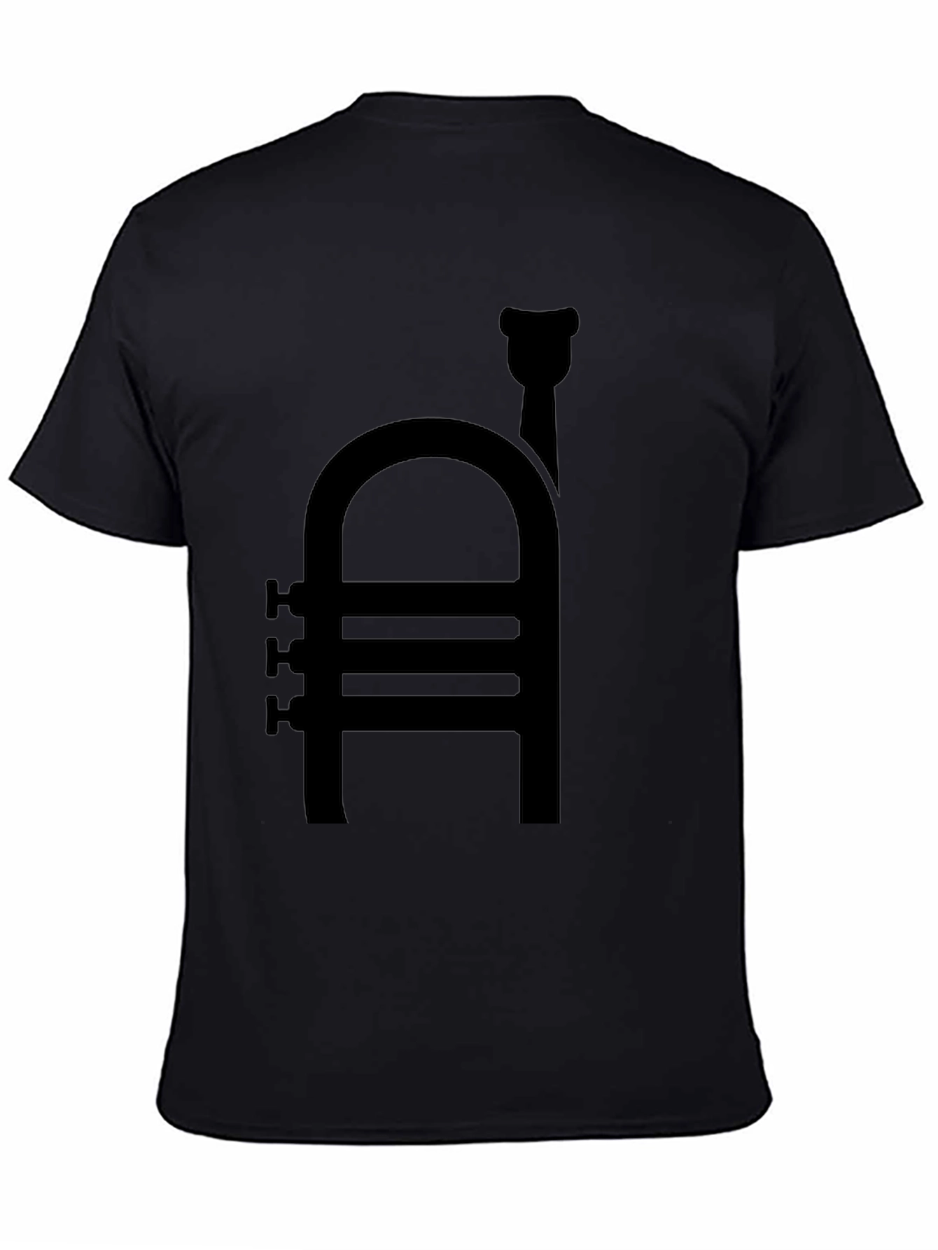 Trumpet Graphic T-Shirt - Music Lover Tee