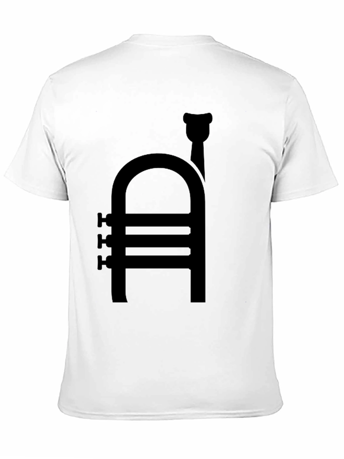 Trumpet Graphic T-Shirt - Music Lover Tee