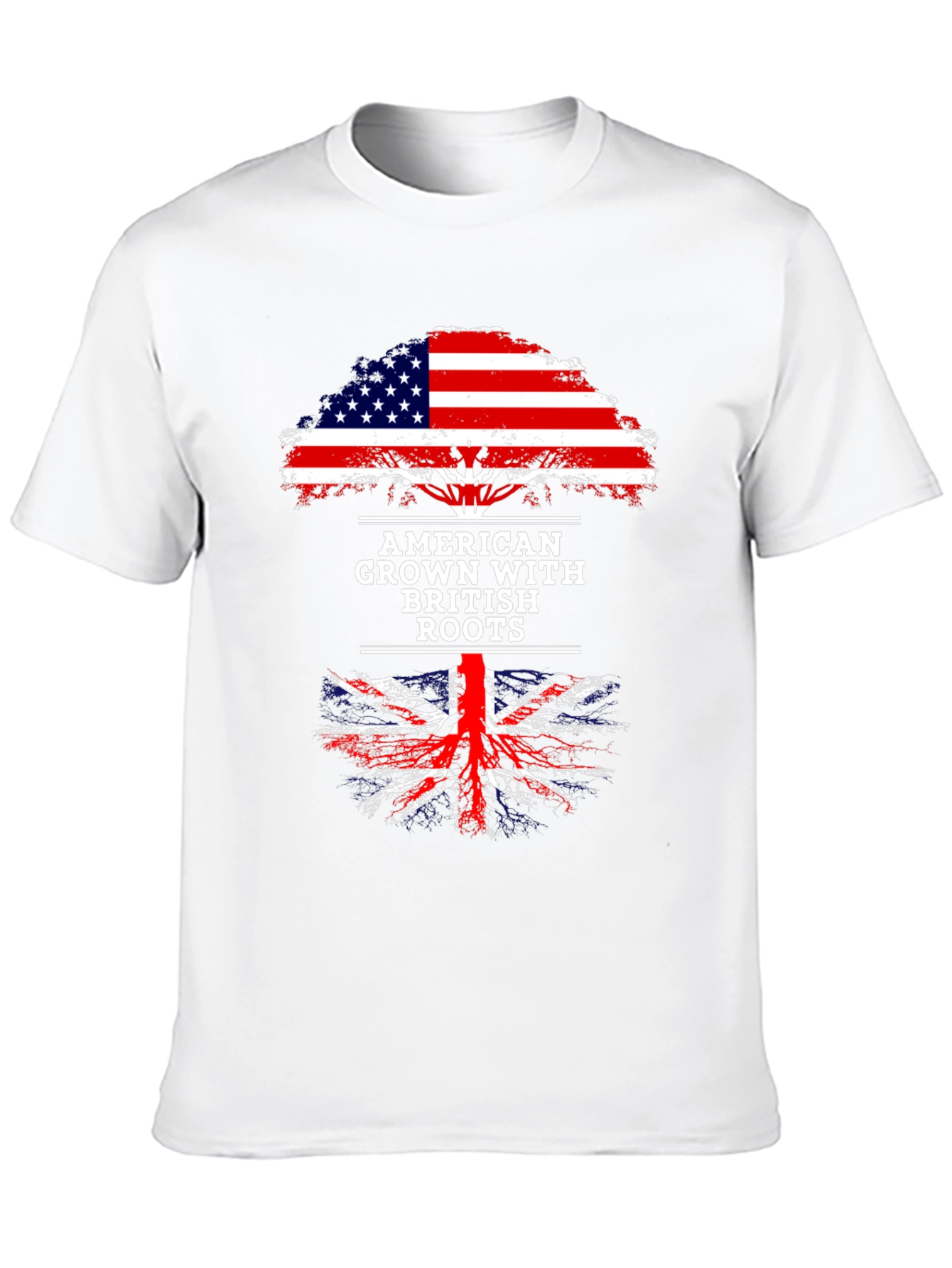 American Grown with British Roots Graphic Tee