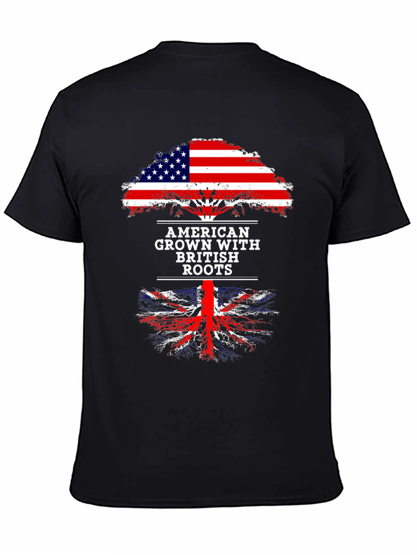 American Grown with British Roots Graphic Tee