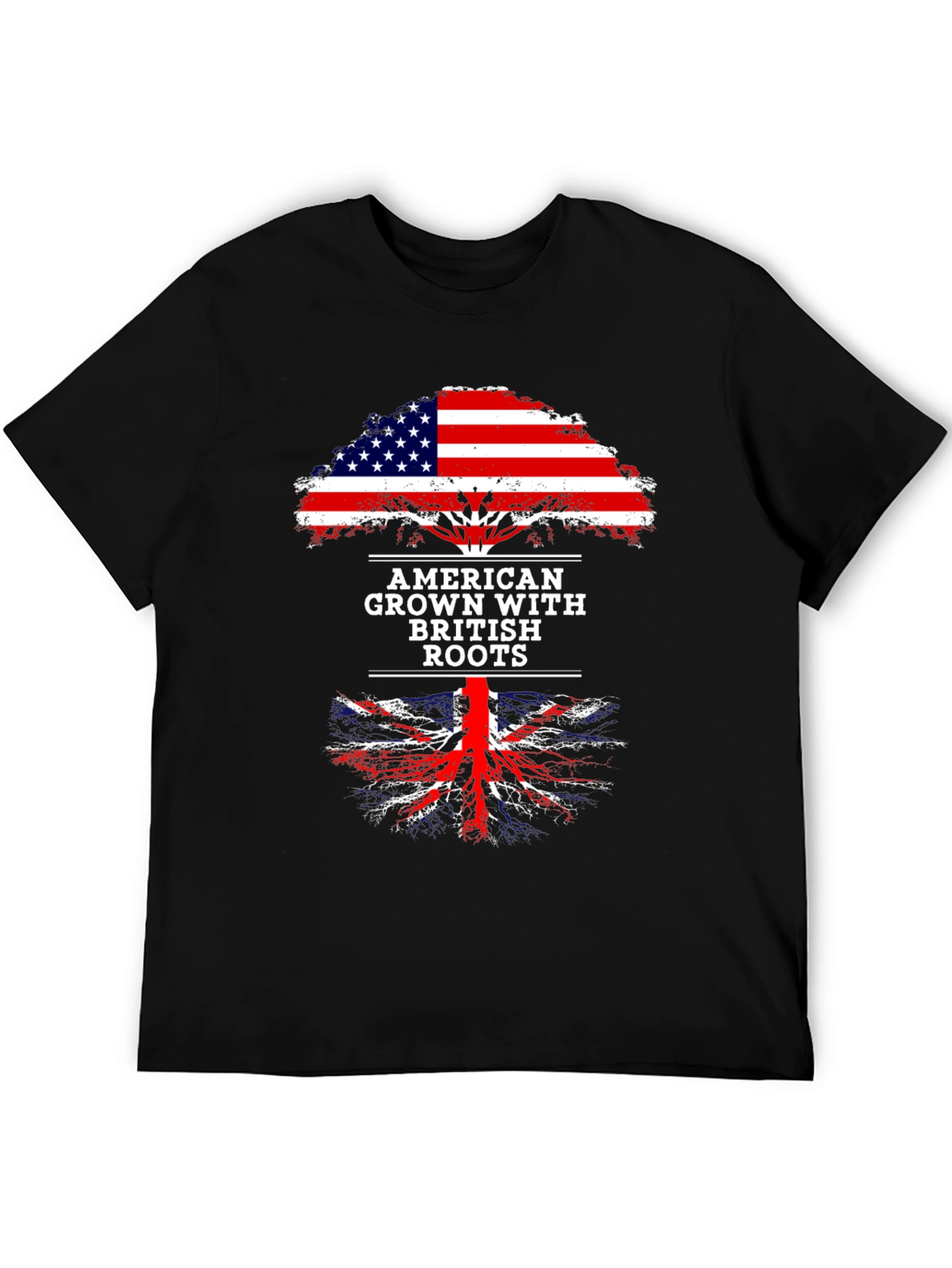 American Grown with British Roots Graphic Tee