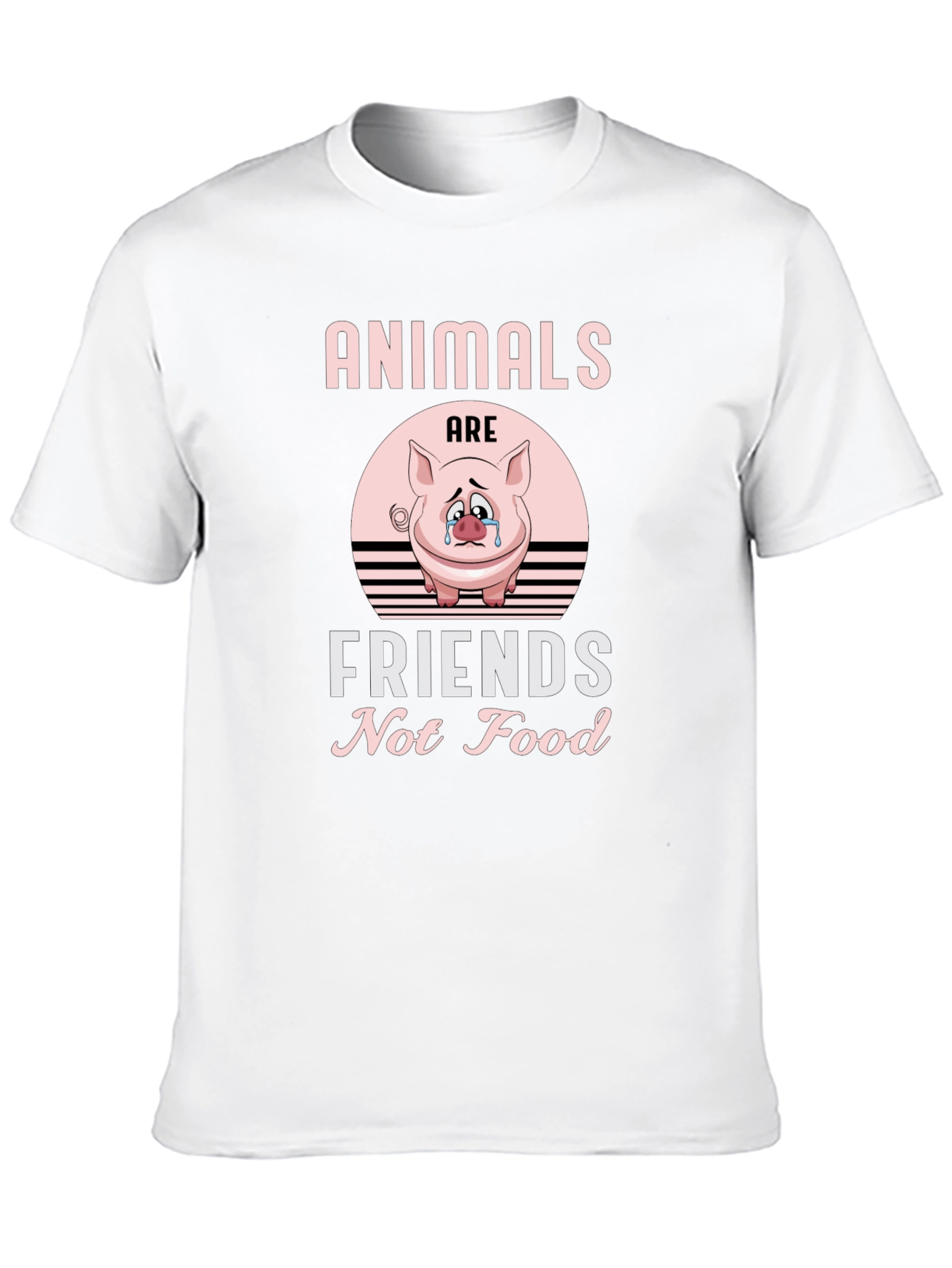 Animals Are Friends T-Shirt - Vegan Tee