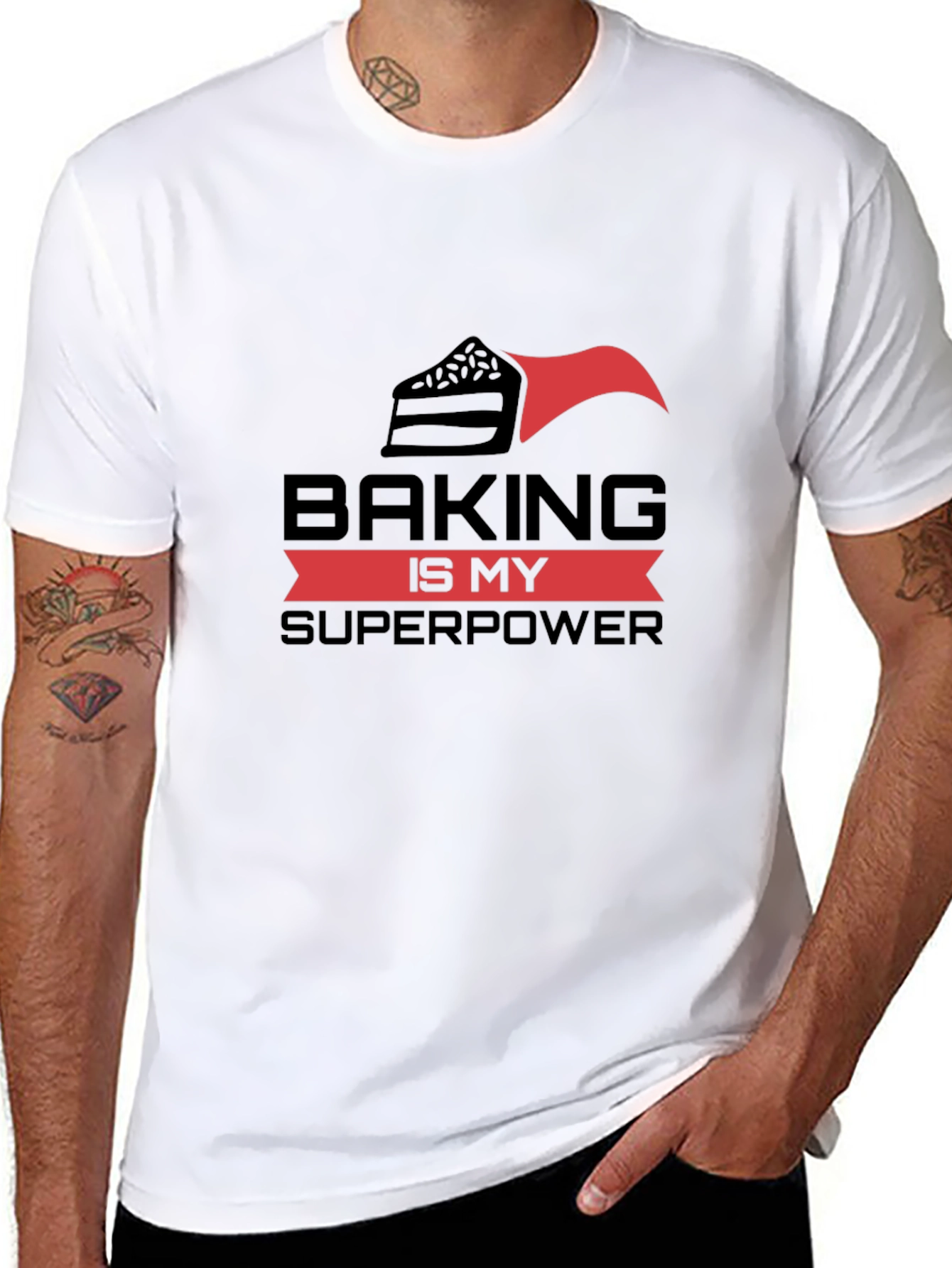 Baking is My Superpower Graphic Tee