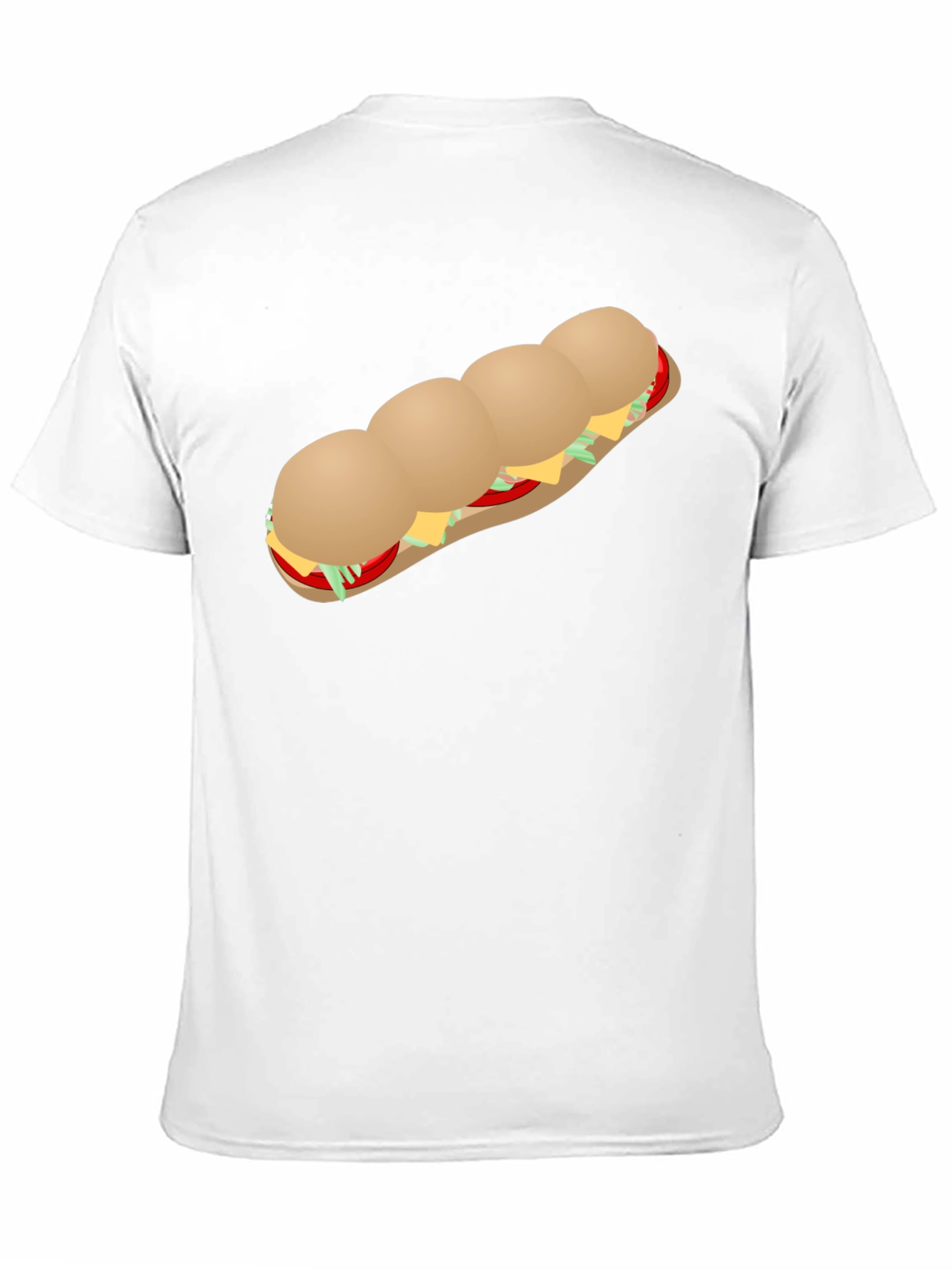 Sandwich Graphic Tee - Casual Black T-Shirt